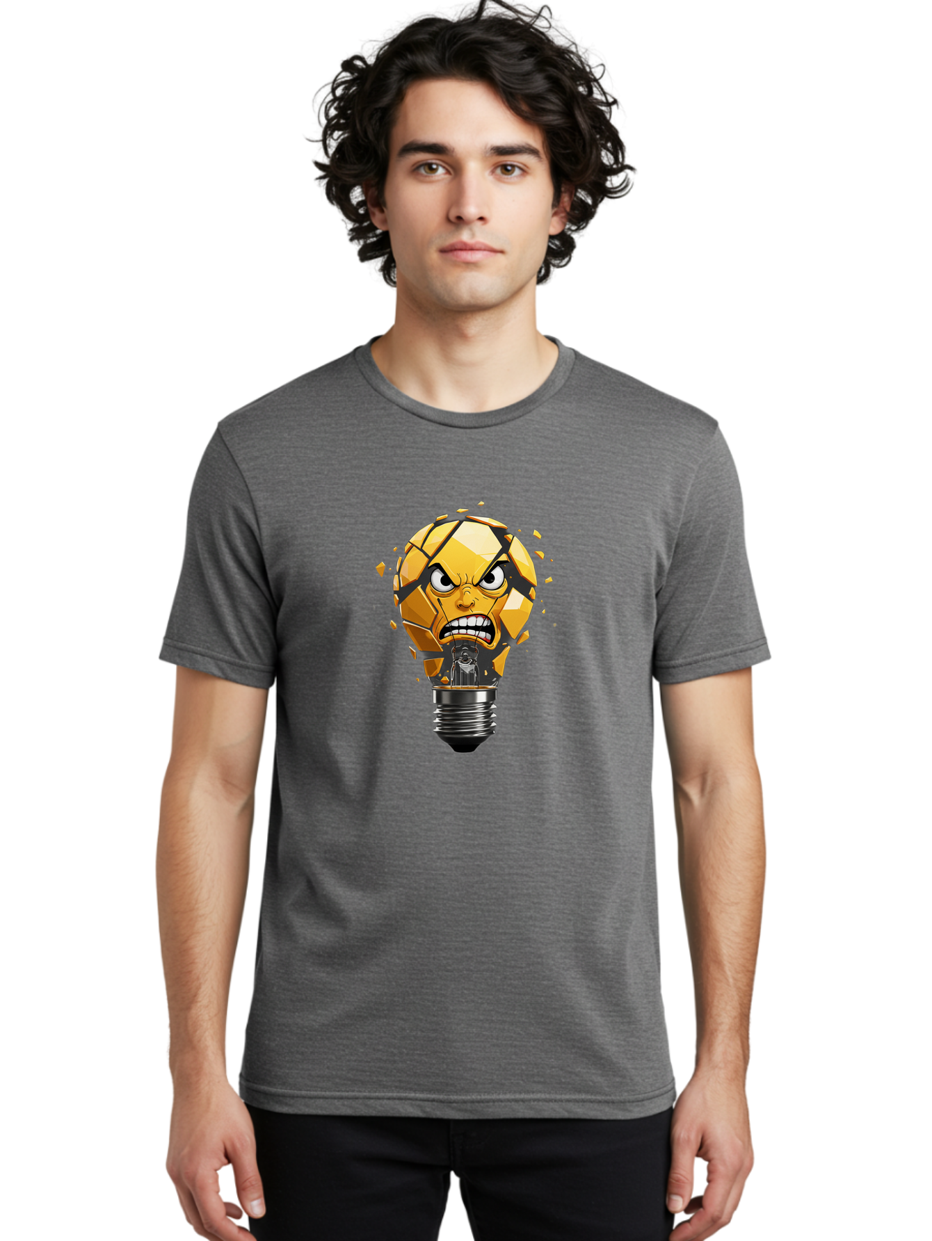 Angry-Lightbulb Men'S Graphic Tee, 100% Cotton, Comfortable Casual Summer Wear, Machine Washable, Vintage Camera, Old Camera, Antique Camera, Black Camera, Classic Photography, Photography Equipment, Nostalgic Device, Film Camera, Camera Art Bal704