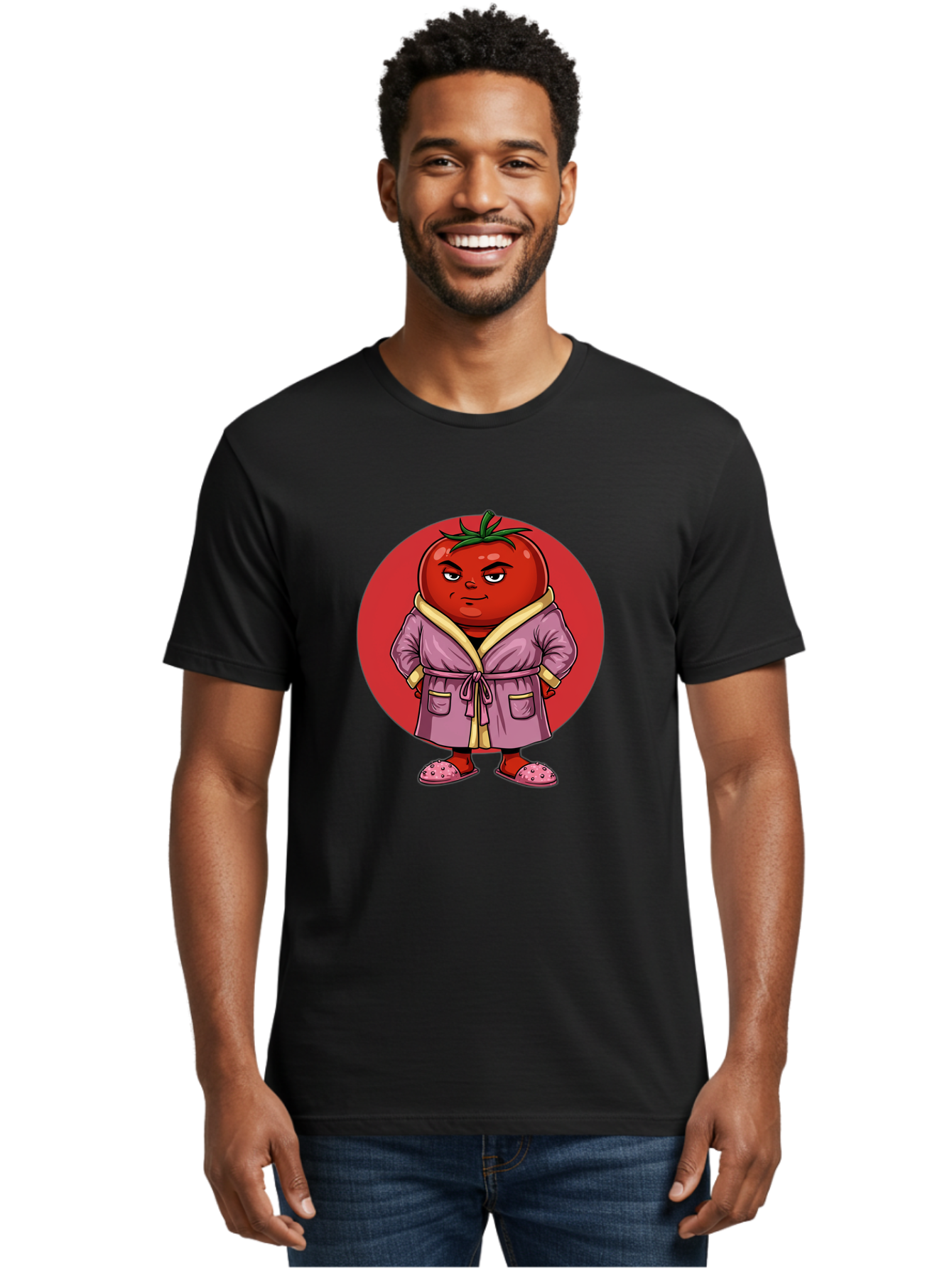 Angry-Tomato-1 Men'S Graphic Tee, 100% Cotton, Comfortable Casual Summer Wear, Machine Washable, Vintage Camera, Old Camera, Antique Camera, Black Camera, Classic Photography, Photography Equipment, Nostalgic Device, Film Camera, Camera Art Bal707