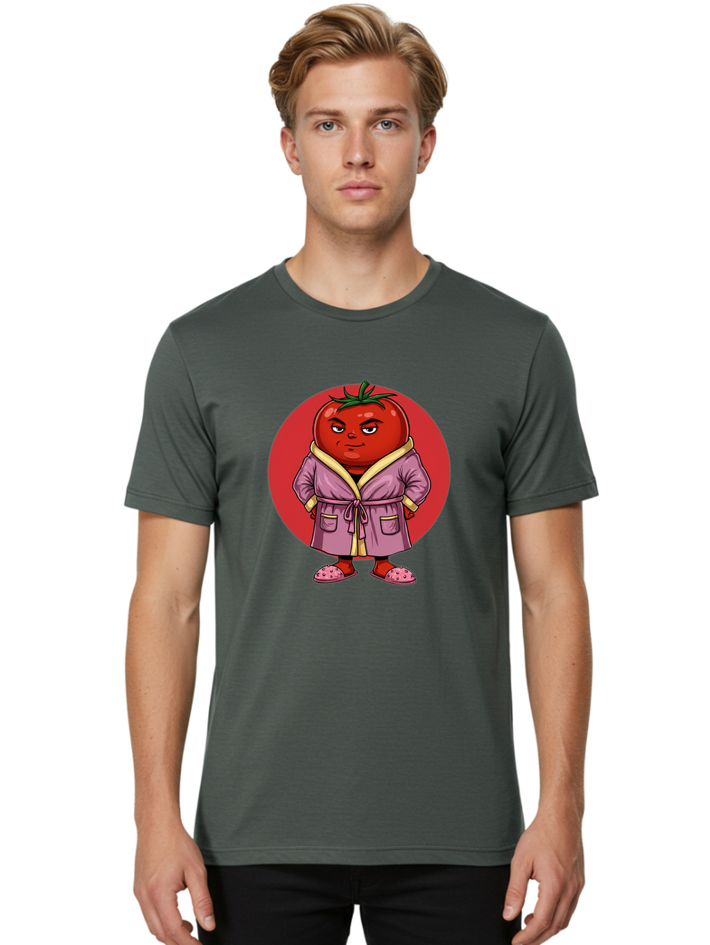 Angry-Tomato-1 Men'S Graphic Tee, 100% Cotton, Comfortable Casual Summer Wear, Machine Washable, Vintage Camera, Old Camera, Antique Camera, Black Camera, Classic Photography, Photography Equipment, Nostalgic Device, Film Camera, Camera Art Bal707