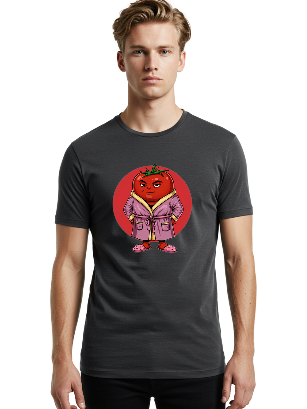 Angry-Tomato-1 Men'S Graphic Tee, 100% Cotton, Comfortable Casual Summer Wear, Machine Washable, Vintage Camera, Old Camera, Antique Camera, Black Camera, Classic Photography, Photography Equipment, Nostalgic Device, Film Camera, Camera Art Bal707