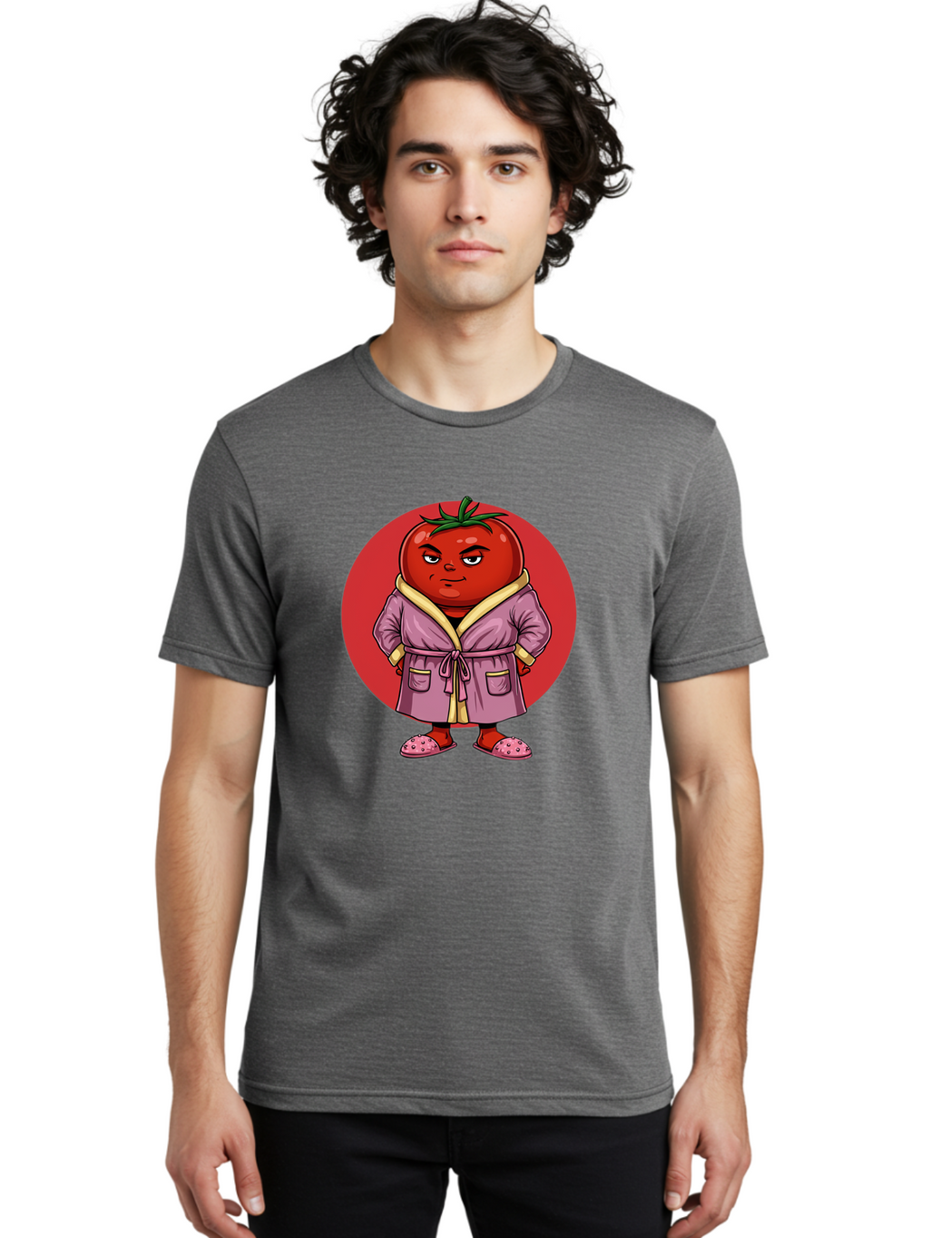 Angry-Tomato-1 Men'S Graphic Tee, 100% Cotton, Comfortable Casual Summer Wear, Machine Washable, Vintage Camera, Old Camera, Antique Camera, Black Camera, Classic Photography, Photography Equipment, Nostalgic Device, Film Camera, Camera Art Bal707