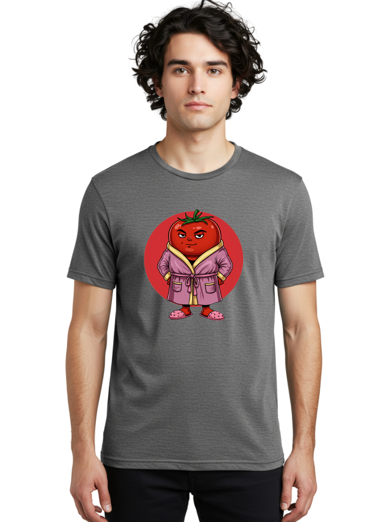 Angry-Tomato-1 Men'S Graphic Tee, 100% Cotton, Comfortable Casual Summer Wear, Machine Washable, Vintage Camera, Old Camera, Antique Camera, Black Camera, Classic Photography, Photography Equipment, Nostalgic Device, Film Camera, Camera Art Bal707