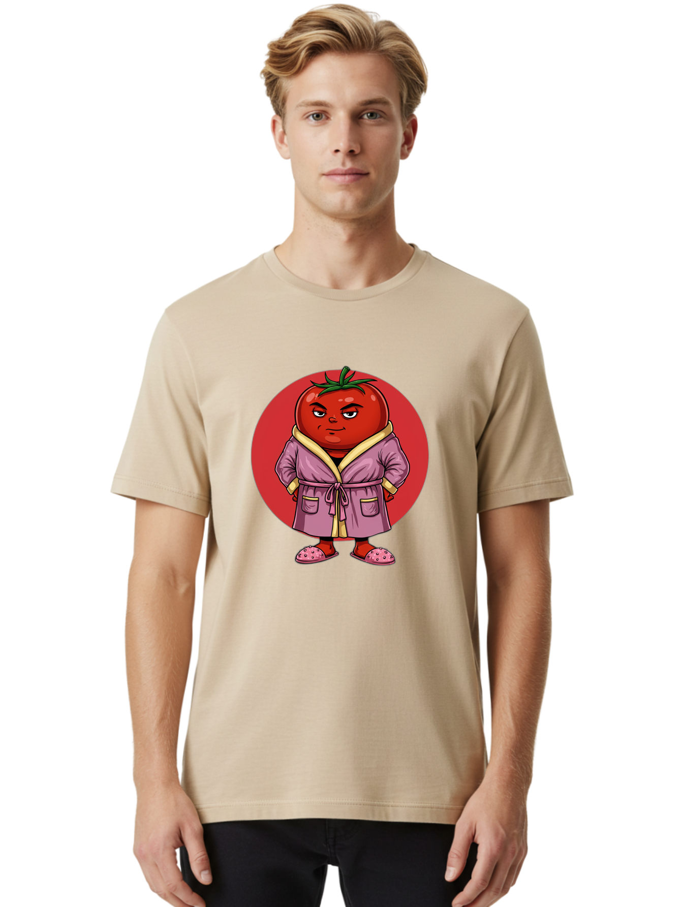 Angry-Tomato-1 Men'S Graphic Tee, 100% Cotton, Comfortable Casual Summer Wear, Machine Washable, Vintage Camera, Old Camera, Antique Camera, Black Camera, Classic Photography, Photography Equipment, Nostalgic Device, Film Camera, Camera Art Bal707