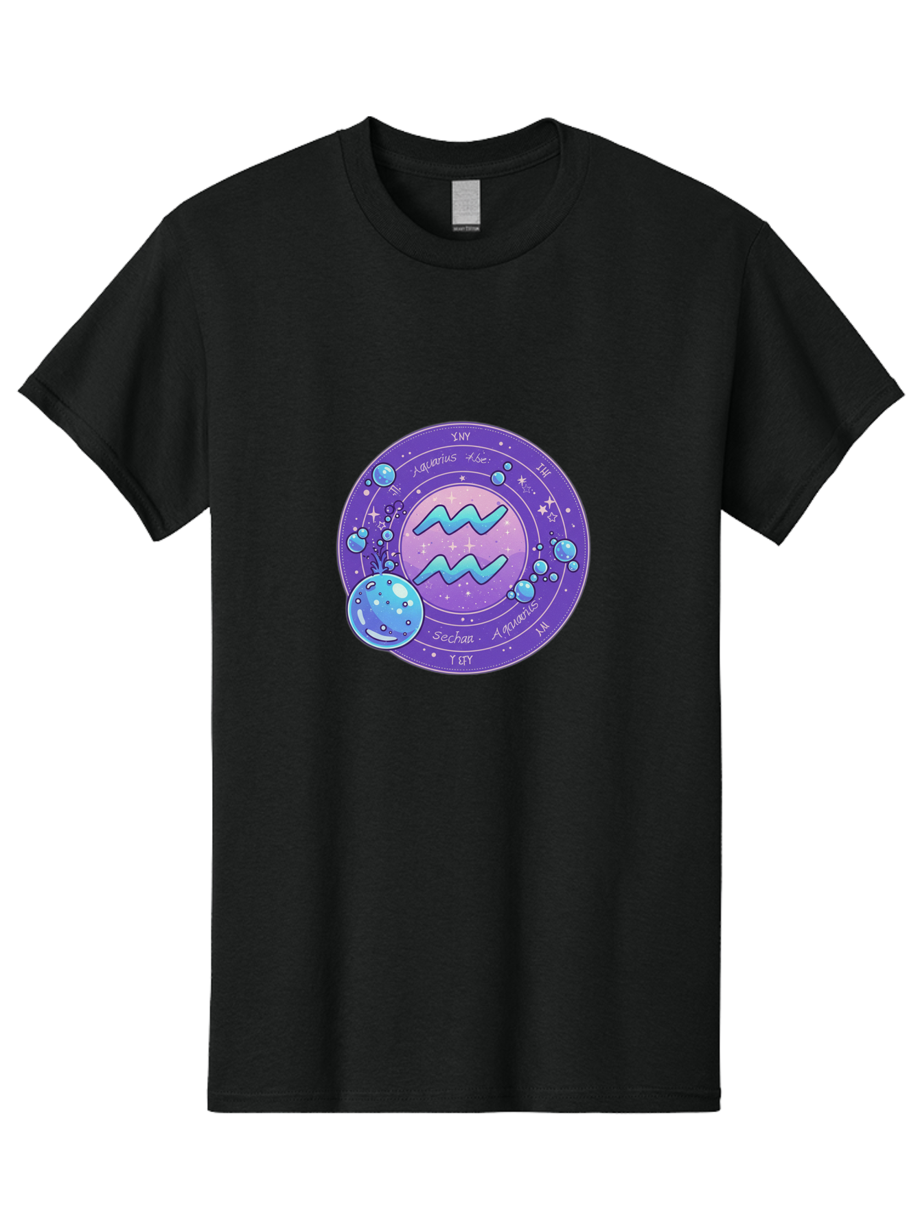 Aquarius-The-Water-Bearer Men'S Graphic Tee, 100% Cotton, Comfortable Casual Summer Wear, Machine Washable, Vintage Camera, Old Camera, Antique Camera, Black Camera, Classic Photography, Photography Equipment, Nostalgic Device, Film Camera, Bal710