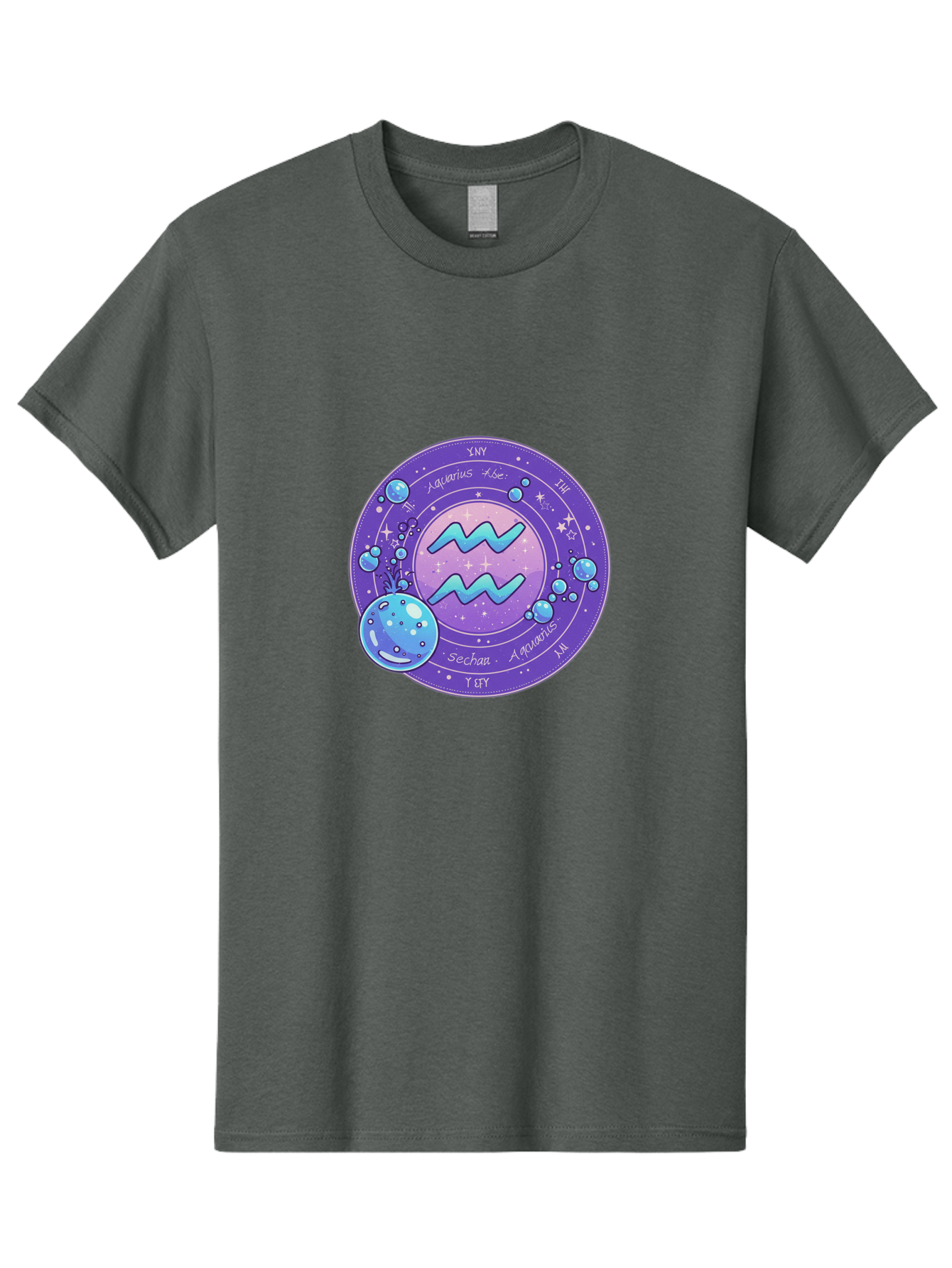 Aquarius-The-Water-Bearer Men'S Graphic Tee, 100% Cotton, Comfortable Casual Summer Wear, Machine Washable, Vintage Camera, Old Camera, Antique Camera, Black Camera, Classic Photography, Photography Equipment, Nostalgic Device, Film Camera, Bal710