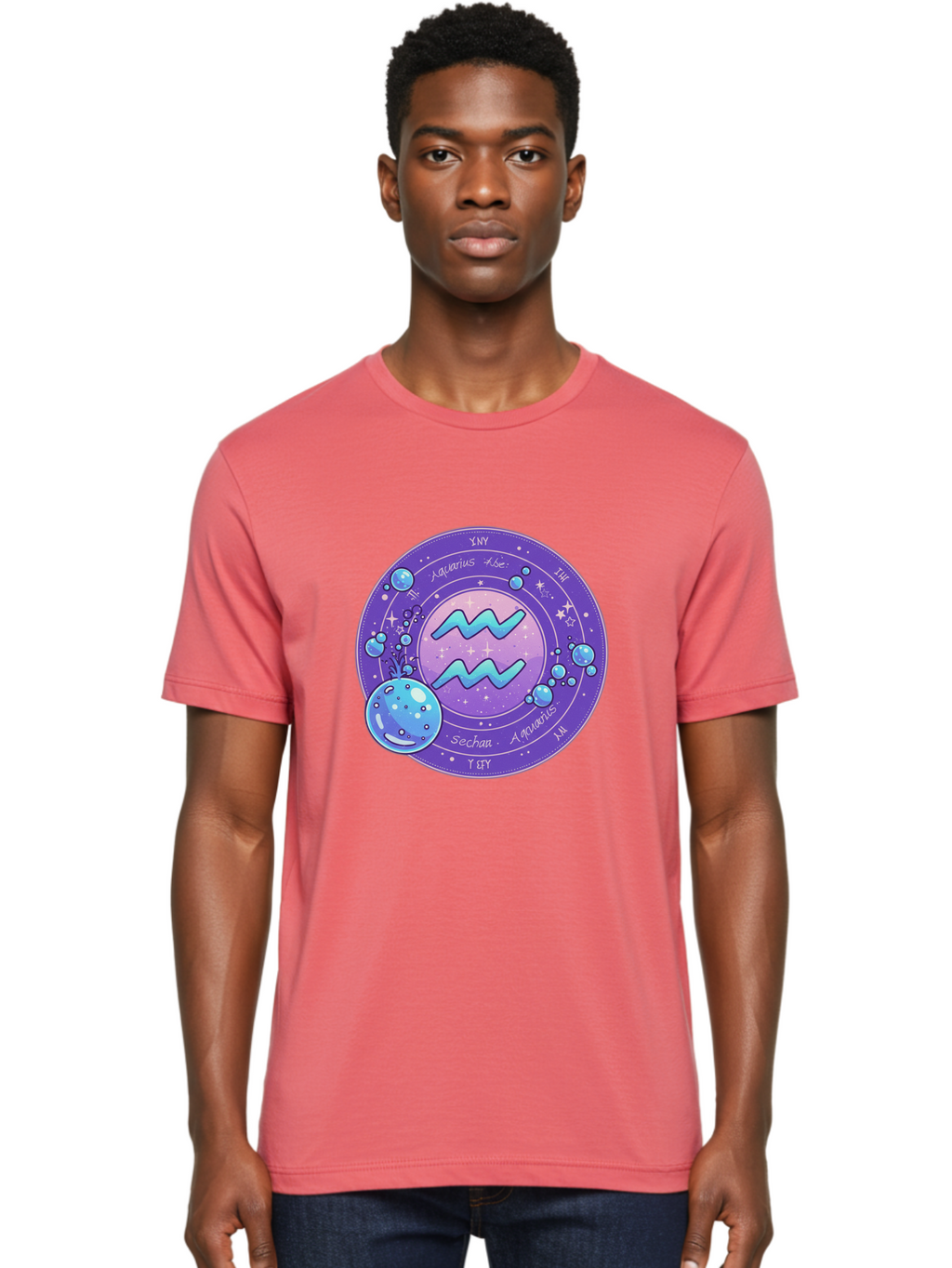 Aquarius-The-Water-Bearer Men'S Graphic Tee, 100% Cotton, Comfortable Casual Summer Wear, Machine Washable, Vintage Camera, Old Camera, Antique Camera, Black Camera, Classic Photography, Photography Equipment, Nostalgic Device, Film Camera, Bal710