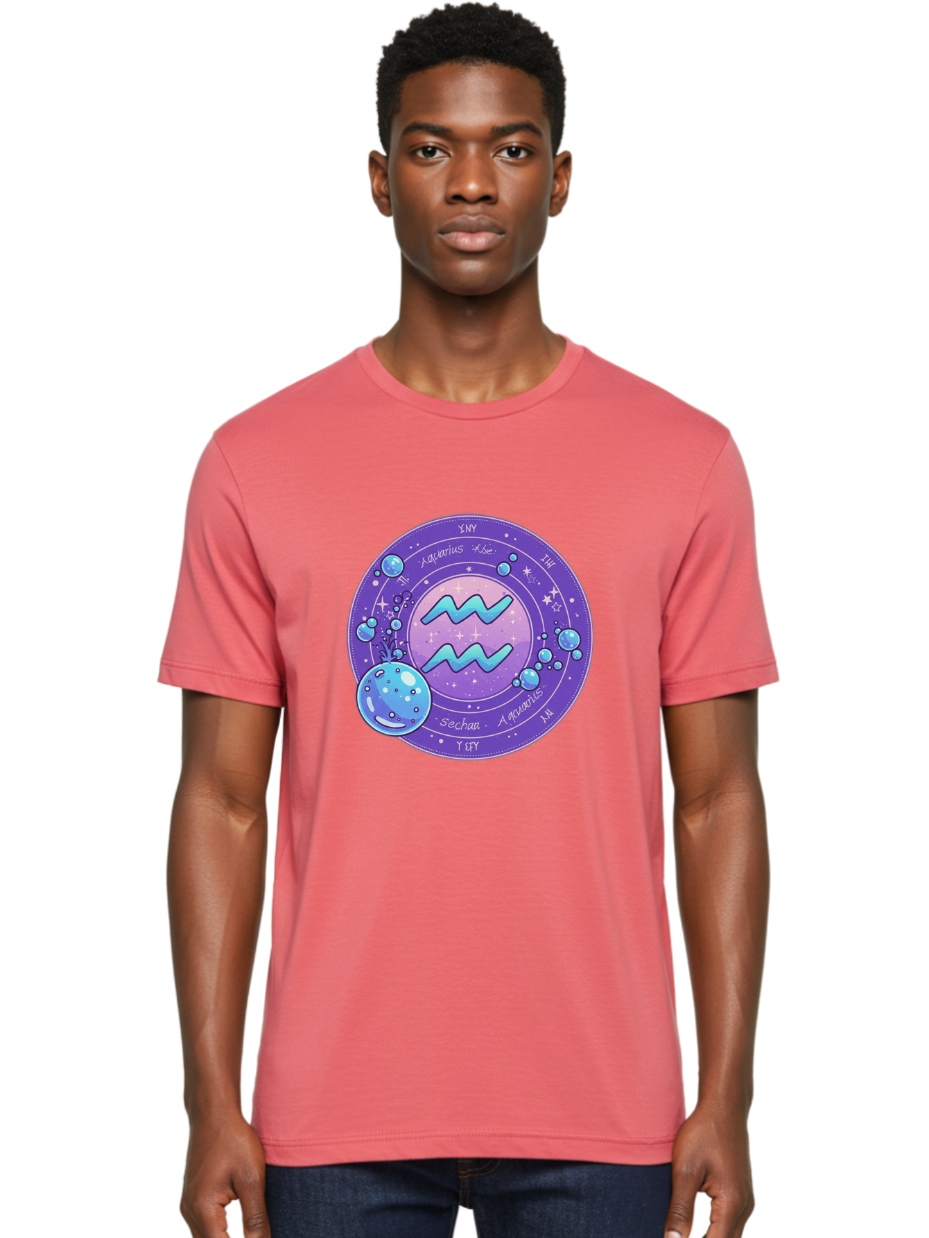 Aquarius-The-Water-Bearer Men'S Graphic Tee, 100% Cotton, Comfortable Casual Summer Wear, Machine Washable, Vintage Camera, Old Camera, Antique Camera, Black Camera, Classic Photography, Photography Equipment, Nostalgic Device, Film Camera, Bal710