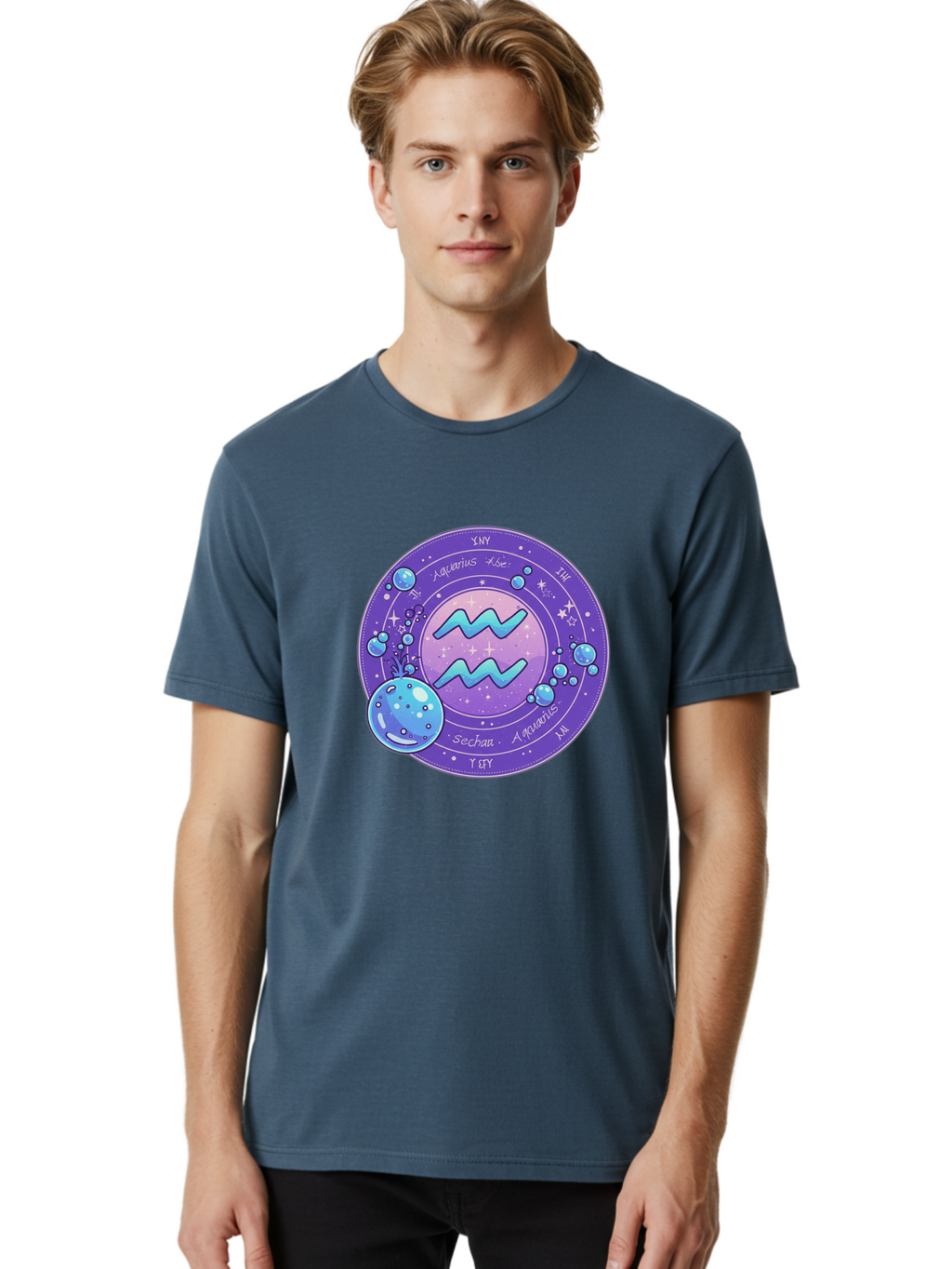 Aquarius-The-Water-Bearer Men'S Graphic Tee, 100% Cotton, Comfortable Casual Summer Wear, Machine Washable, Vintage Camera, Old Camera, Antique Camera, Black Camera, Classic Photography, Photography Equipment, Nostalgic Device, Film Camera, Bal710