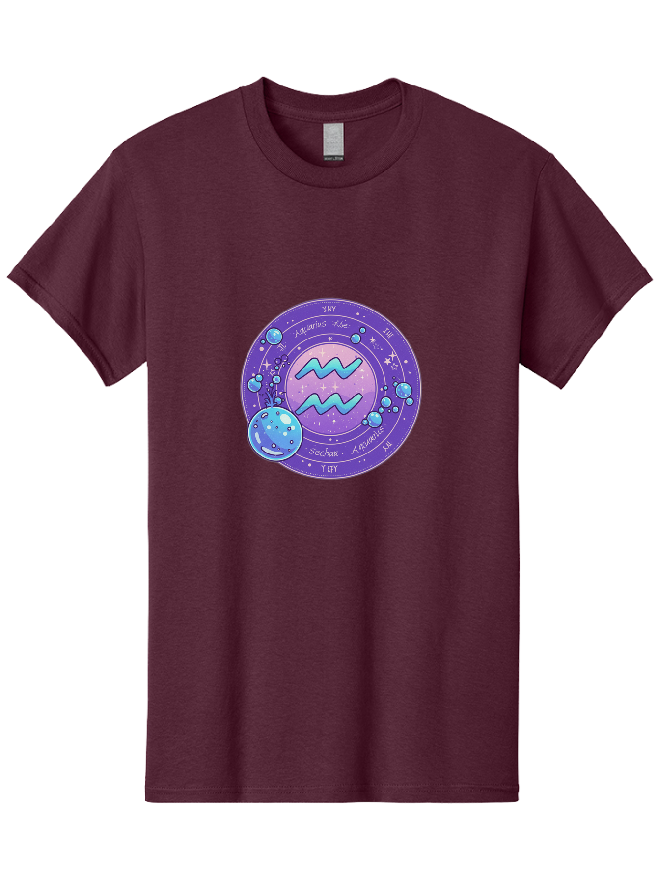 Aquarius-The-Water-Bearer Men'S Graphic Tee, 100% Cotton, Comfortable Casual Summer Wear, Machine Washable, Vintage Camera, Old Camera, Antique Camera, Black Camera, Classic Photography, Photography Equipment, Nostalgic Device, Film Camera, Bal710