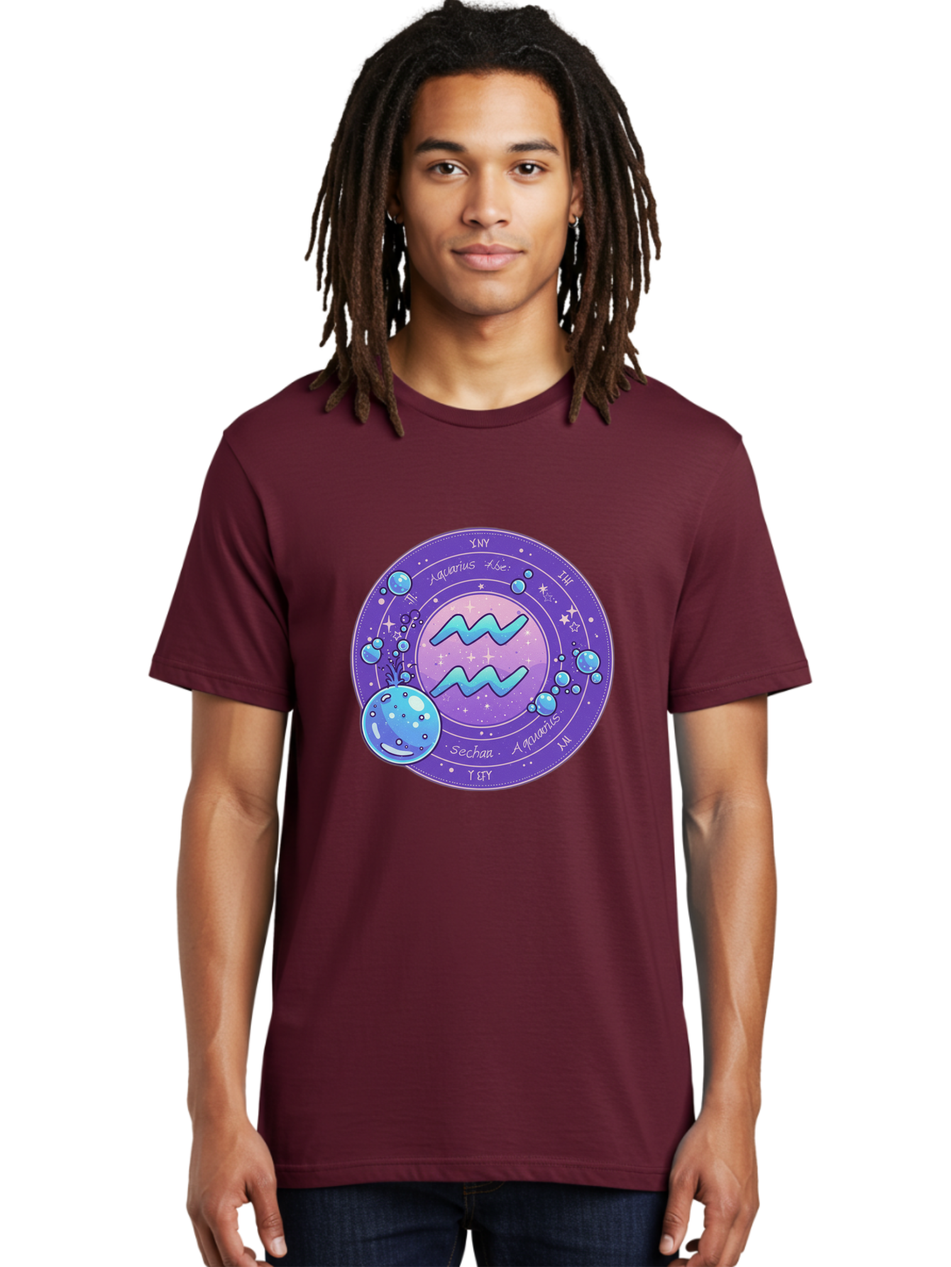 Aquarius-The-Water-Bearer Men'S Graphic Tee, 100% Cotton, Comfortable Casual Summer Wear, Machine Washable, Vintage Camera, Old Camera, Antique Camera, Black Camera, Classic Photography, Photography Equipment, Nostalgic Device, Film Camera, Bal710