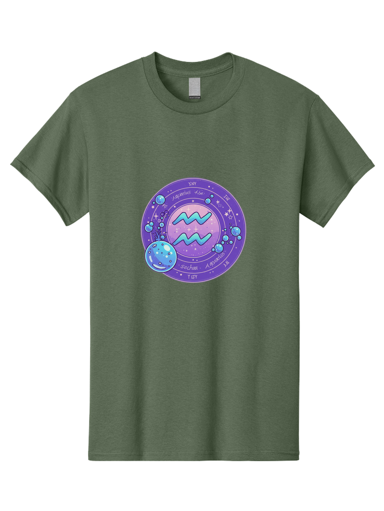 Aquarius-The-Water-Bearer Men'S Graphic Tee, 100% Cotton, Comfortable Casual Summer Wear, Machine Washable, Vintage Camera, Old Camera, Antique Camera, Black Camera, Classic Photography, Photography Equipment, Nostalgic Device, Film Camera, Bal710