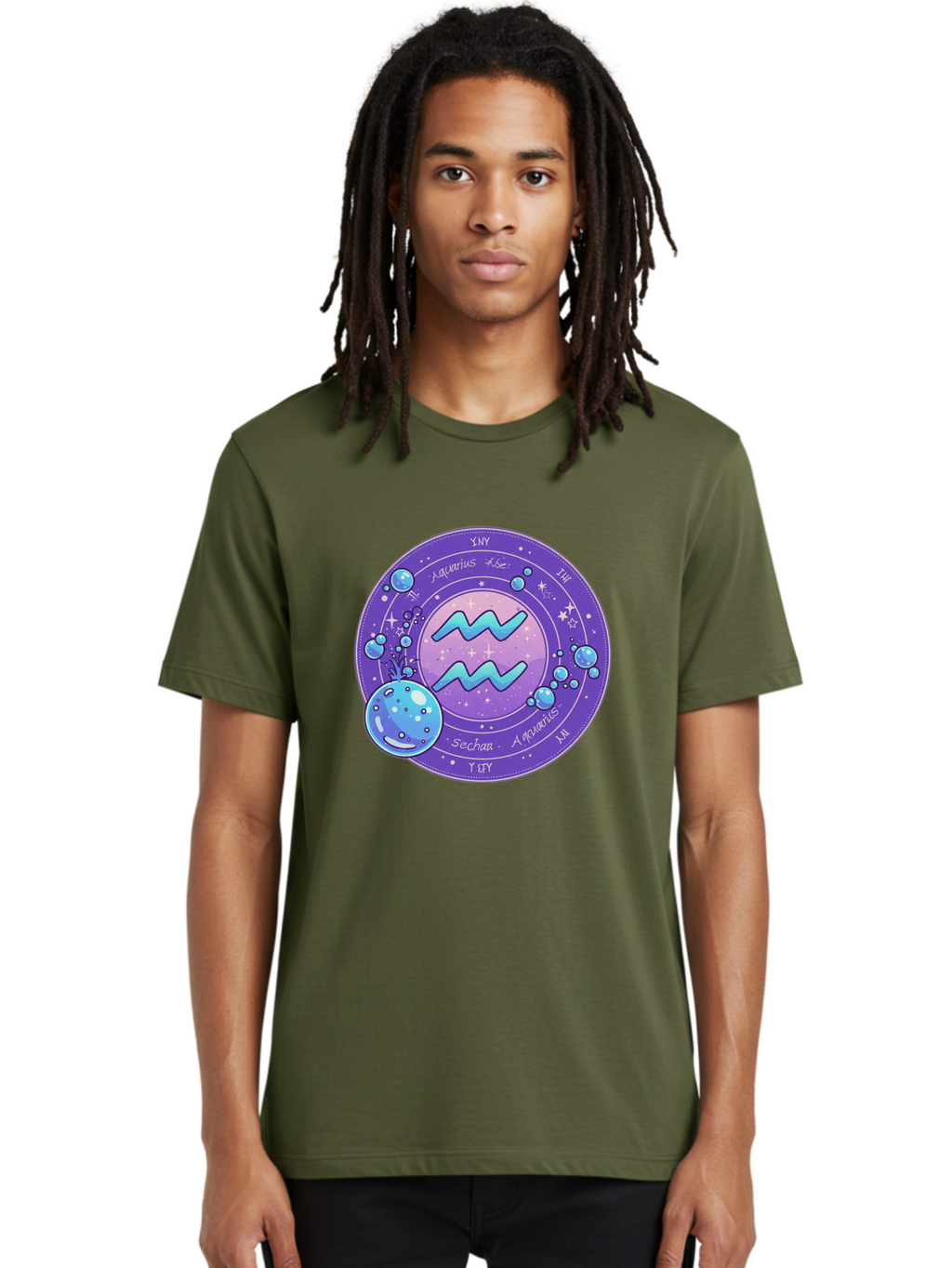 Aquarius-The-Water-Bearer Men'S Graphic Tee, 100% Cotton, Comfortable Casual Summer Wear, Machine Washable, Vintage Camera, Old Camera, Antique Camera, Black Camera, Classic Photography, Photography Equipment, Nostalgic Device, Film Camera, Bal710