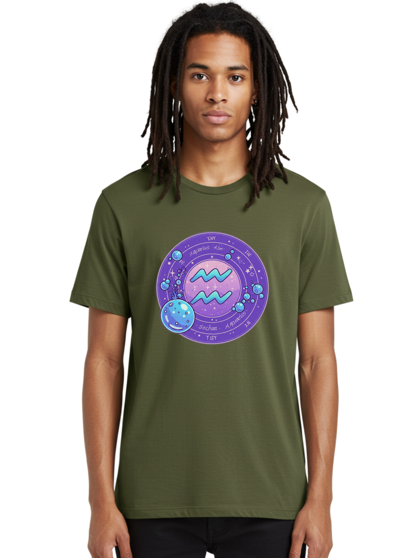 Aquarius-The-Water-Bearer Men'S Graphic Tee, 100% Cotton, Comfortable Casual Summer Wear, Machine Washable, Vintage Camera, Old Camera, Antique Camera, Black Camera, Classic Photography, Photography Equipment, Nostalgic Device, Film Camera, Bal710