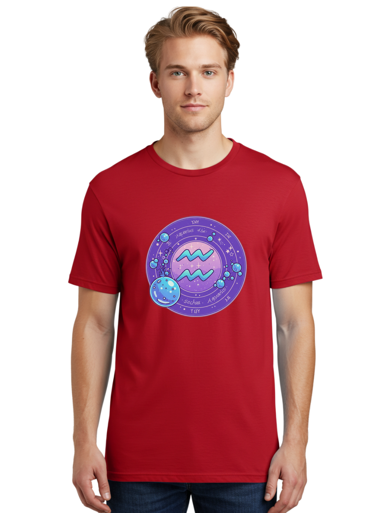 Aquarius-The-Water-Bearer Men'S Graphic Tee, 100% Cotton, Comfortable Casual Summer Wear, Machine Washable, Vintage Camera, Old Camera, Antique Camera, Black Camera, Classic Photography, Photography Equipment, Nostalgic Device, Film Camera, Bal710