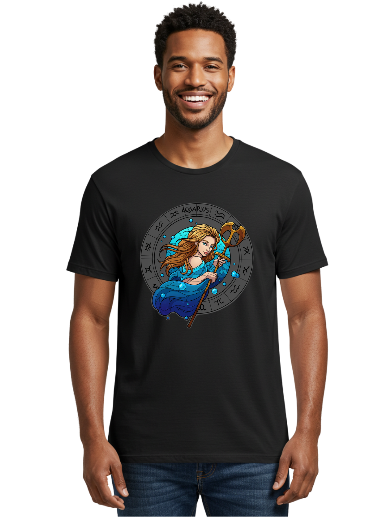 Aquarius Men'S Graphic Tee, 100% Cotton, Comfortable Casual Summer Wear, Machine Washable, Vintage Camera, Old Camera, Antique Camera, Black Camera, Classic Photography, Photography Equipment, Nostalgic Device, Film Camera, Camera Art Bal711
