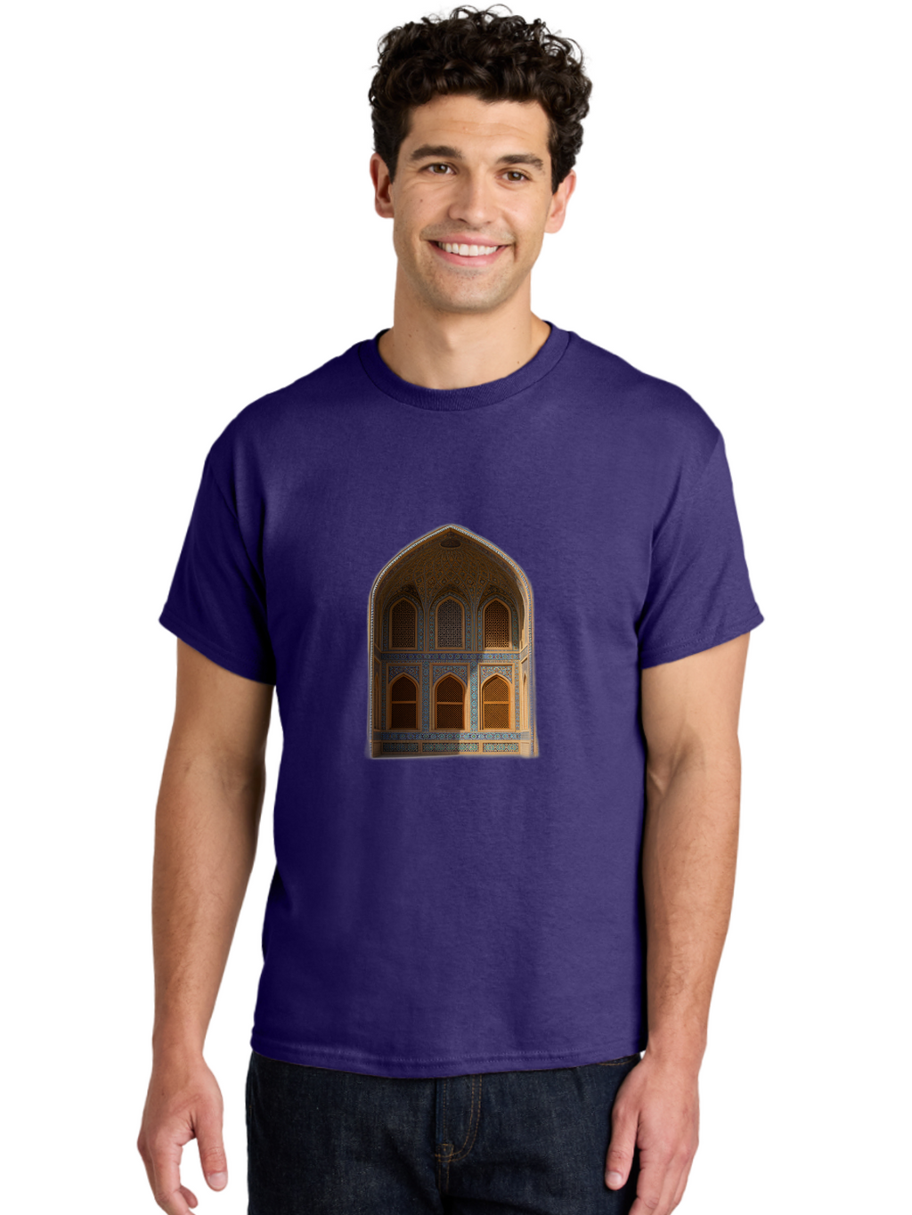 Arched-Building-Facade Men'S Graphic Tee, 100% Cotton, Comfortable Casual Summer Wear, Machine Washable, Vintage Camera, Old Camera, Antique Camera, Black Camera, Classic Photography, Photography Equipment, Nostalgic Device, Film Camera, Bal712
