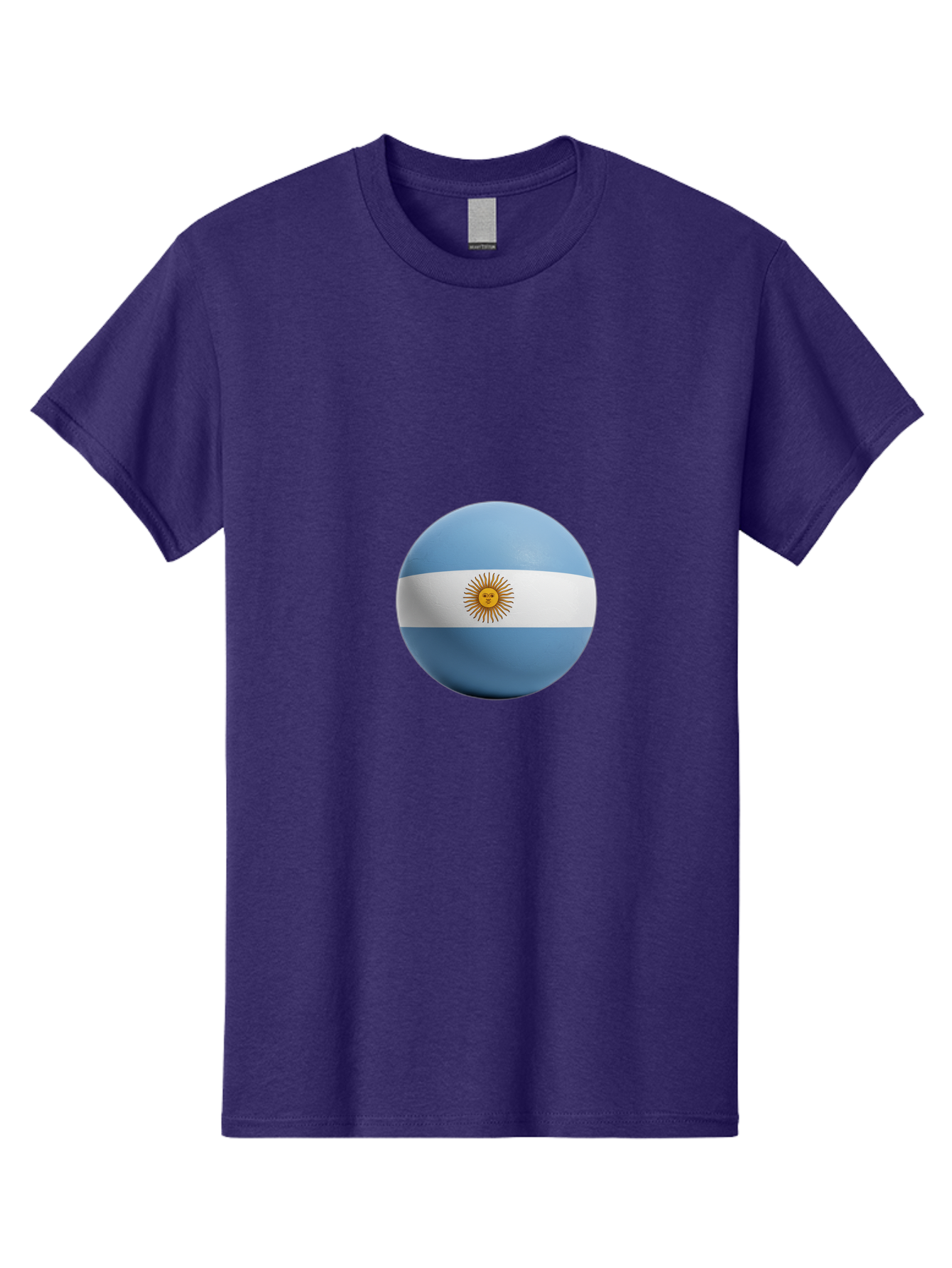 Argentina-Flag-Sphere Men'S Graphic Tee, 100% Cotton, Comfortable Casual Summer Wear, Machine Washable, Vintage Camera, Old Camera, Antique Camera, Black Camera, Classic Photography, Photography Equipment, Nostalgic Device, Film Camera, Bal713