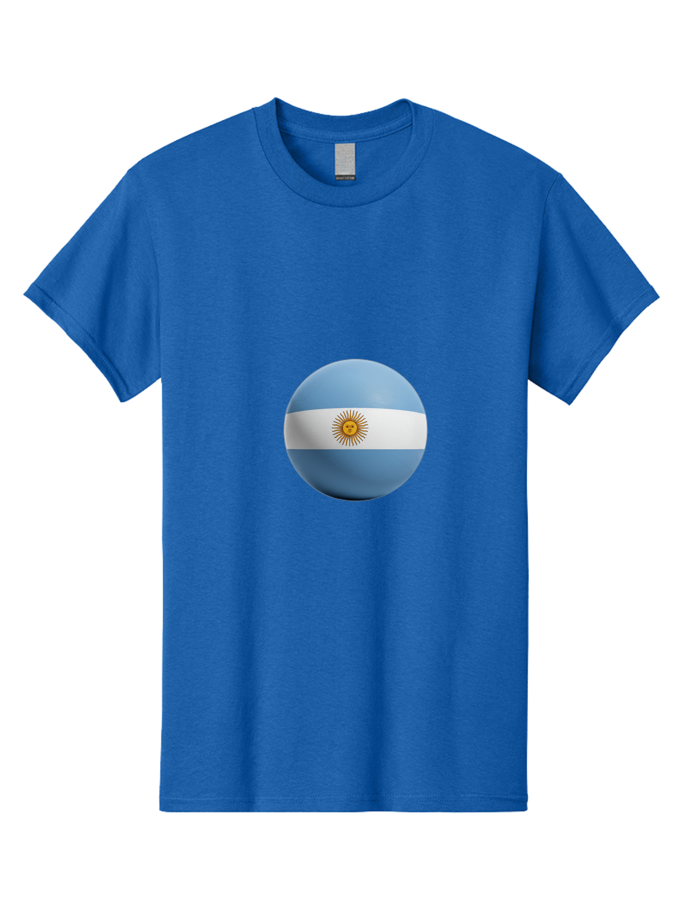 Argentina-Flag-Sphere Men'S Graphic Tee, 100% Cotton, Comfortable Casual Summer Wear, Machine Washable, Vintage Camera, Old Camera, Antique Camera, Black Camera, Classic Photography, Photography Equipment, Nostalgic Device, Film Camera, Bal713