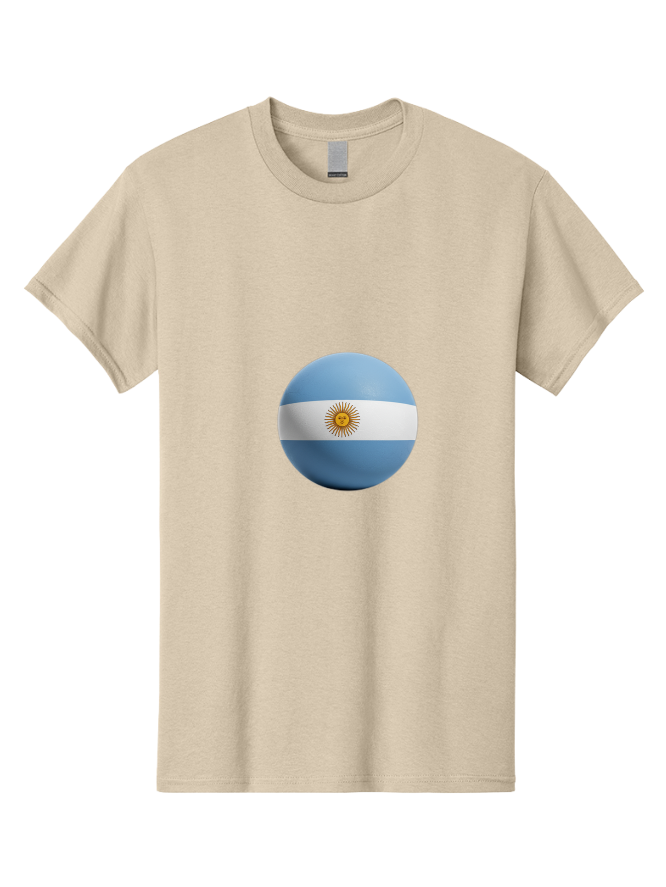 Argentina-Flag-Sphere Men'S Graphic Tee, 100% Cotton, Comfortable Casual Summer Wear, Machine Washable, Vintage Camera, Old Camera, Antique Camera, Black Camera, Classic Photography, Photography Equipment, Nostalgic Device, Film Camera, Bal713