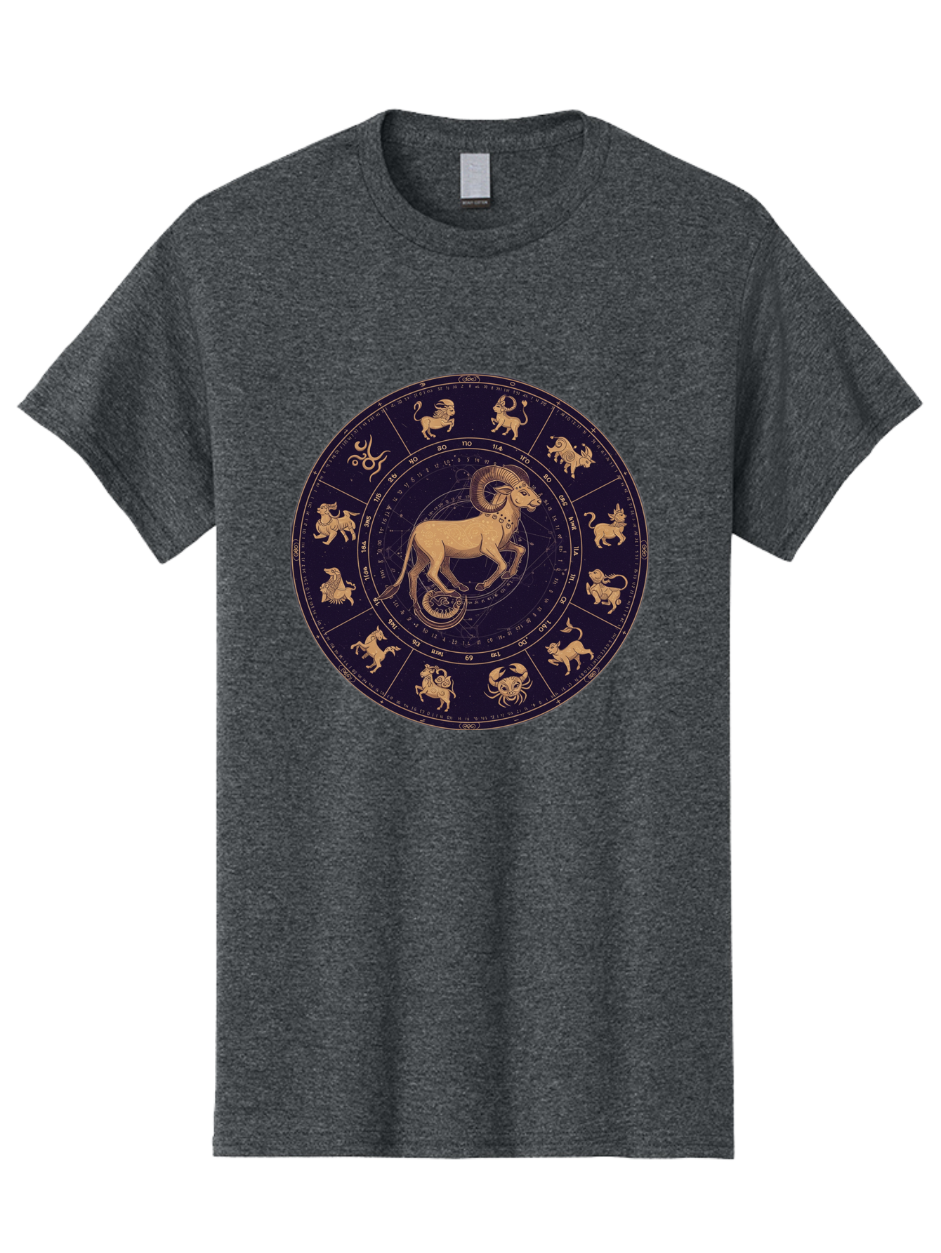 Aries-Zodiac-Circle Men'S Graphic Tee, 100% Cotton, Comfortable Casual Summer Wear, Machine Washable, Vintage Camera, Old Camera, Antique Camera, Black Camera, Classic Photography, Photography Equipment, Nostalgic Device, Film Camera, Bal715