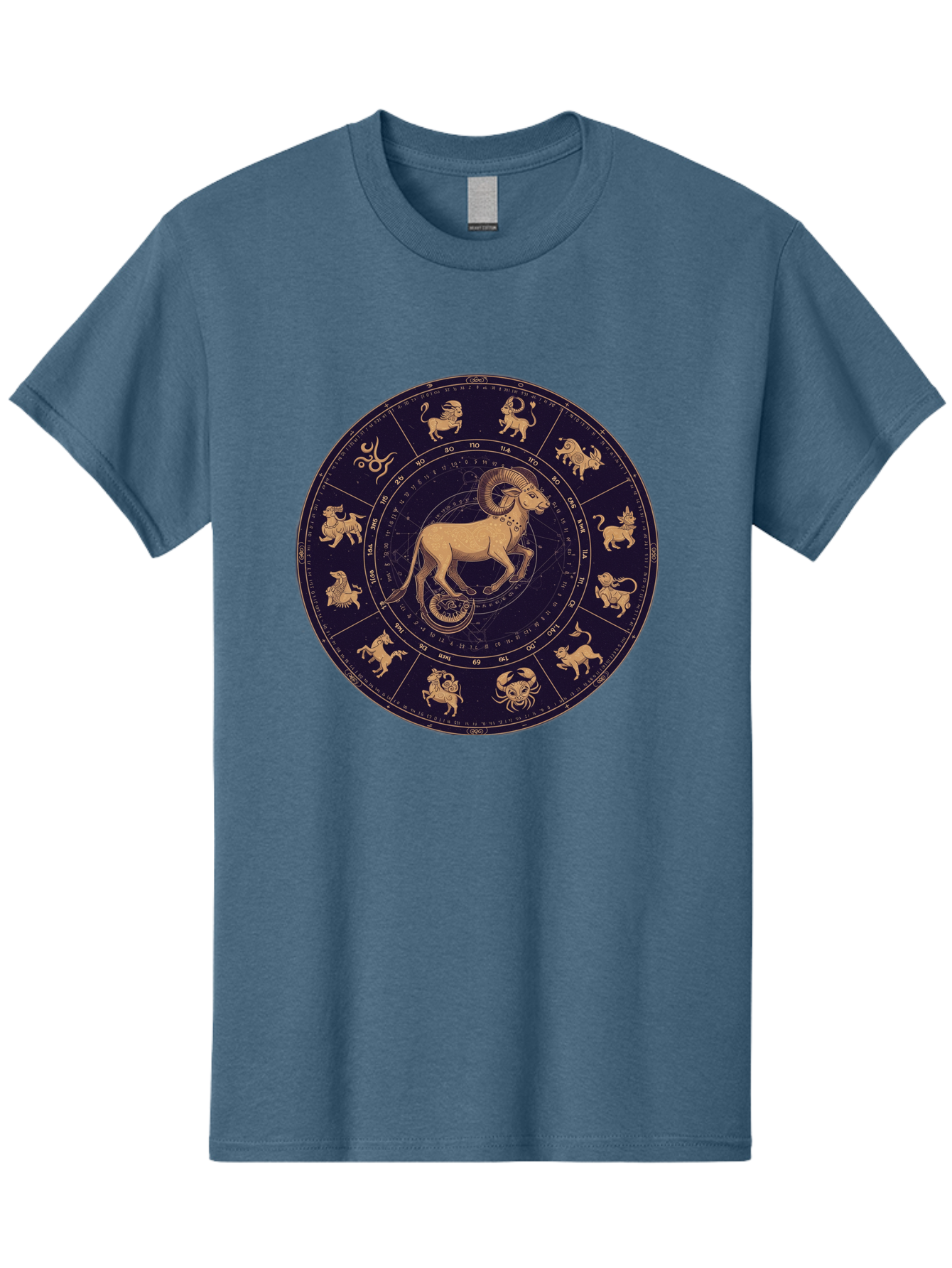 Aries-Zodiac-Circle Men'S Graphic Tee, 100% Cotton, Comfortable Casual Summer Wear, Machine Washable, Vintage Camera, Old Camera, Antique Camera, Black Camera, Classic Photography, Photography Equipment, Nostalgic Device, Film Camera, Bal715
