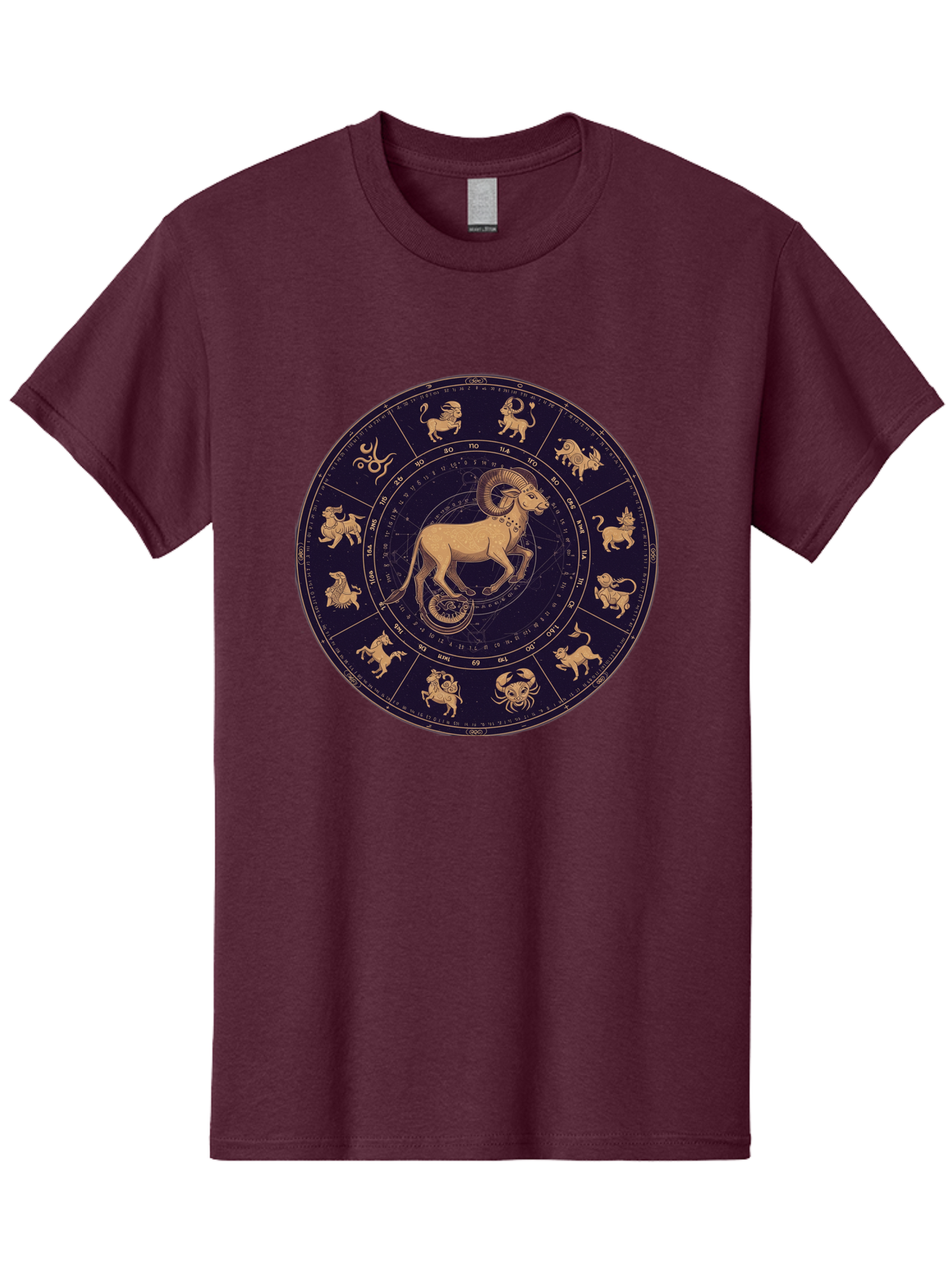 Aries-Zodiac-Circle Men'S Graphic Tee, 100% Cotton, Comfortable Casual Summer Wear, Machine Washable, Vintage Camera, Old Camera, Antique Camera, Black Camera, Classic Photography, Photography Equipment, Nostalgic Device, Film Camera, Bal715