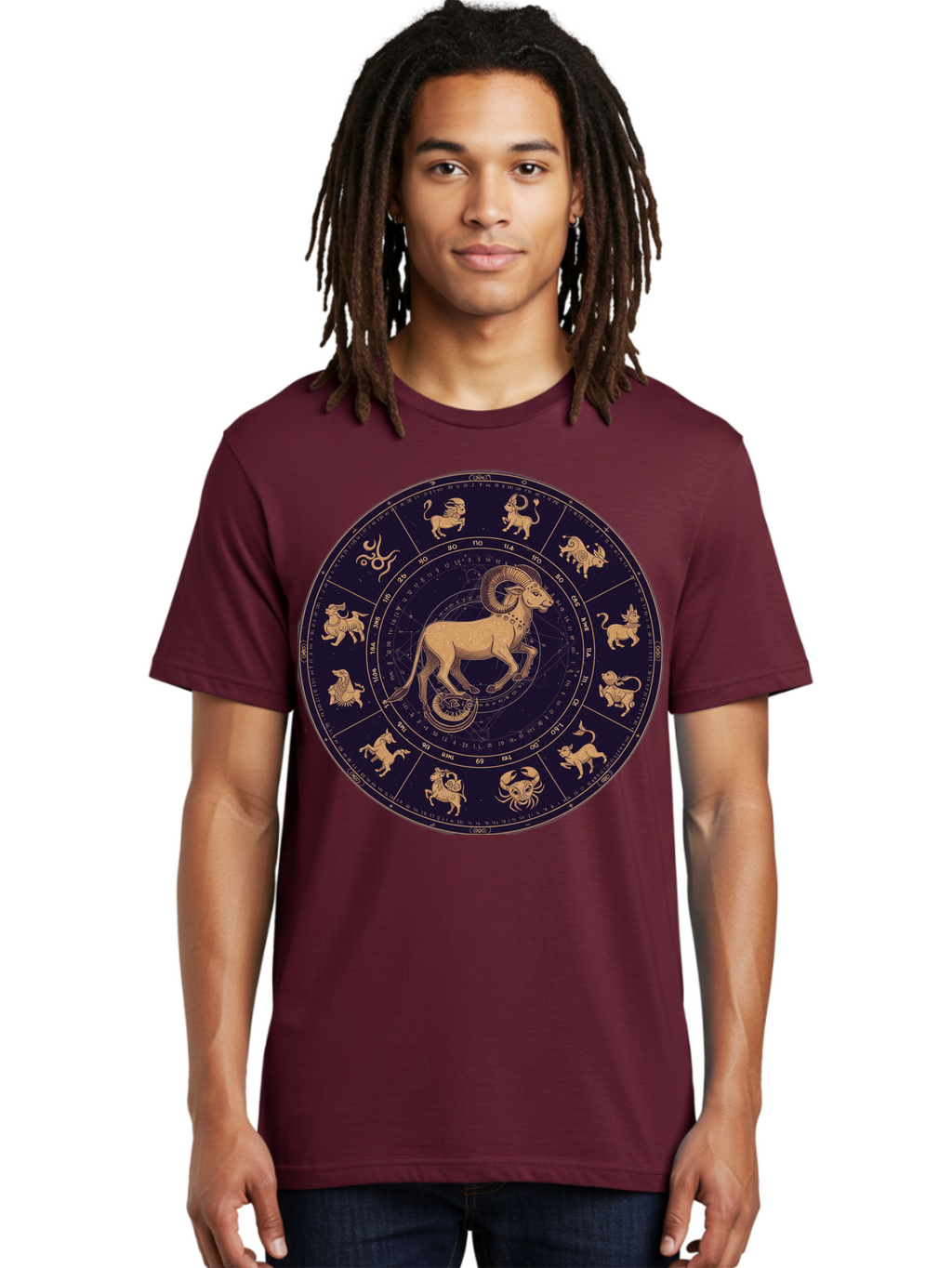 Aries-Zodiac-Circle Men'S Graphic Tee, 100% Cotton, Comfortable Casual Summer Wear, Machine Washable, Vintage Camera, Old Camera, Antique Camera, Black Camera, Classic Photography, Photography Equipment, Nostalgic Device, Film Camera, Bal715