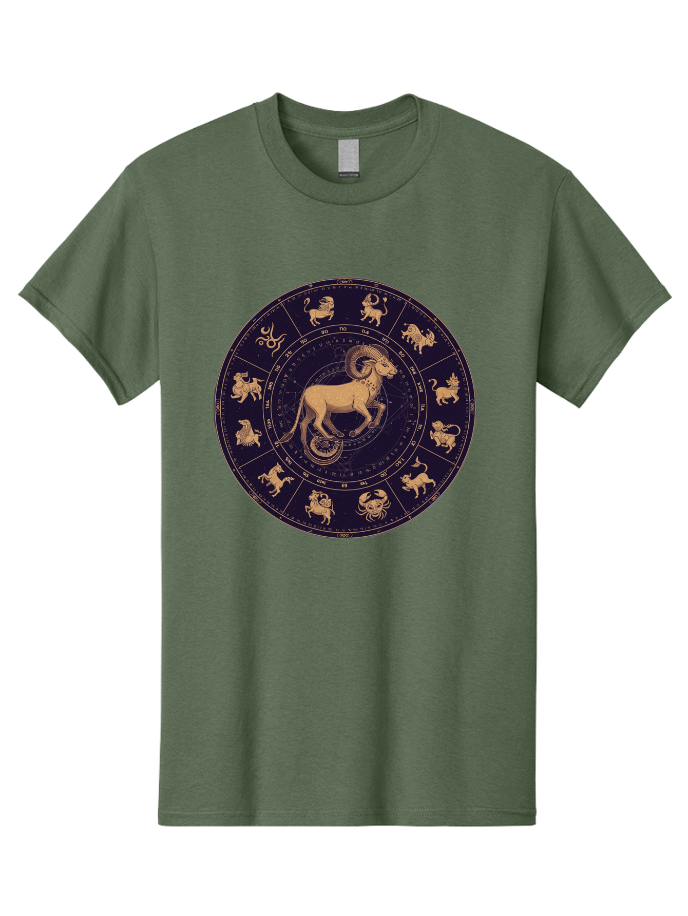 Aries-Zodiac-Circle Men'S Graphic Tee, 100% Cotton, Comfortable Casual Summer Wear, Machine Washable, Vintage Camera, Old Camera, Antique Camera, Black Camera, Classic Photography, Photography Equipment, Nostalgic Device, Film Camera, Bal715