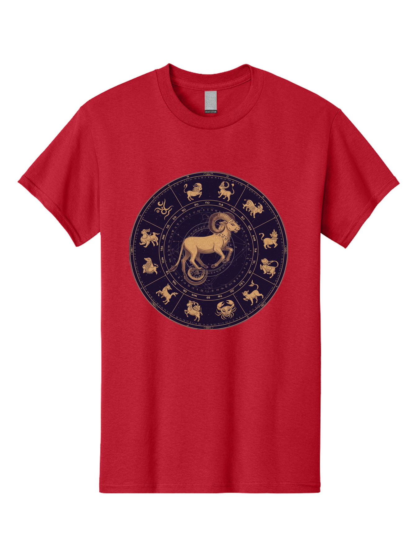 Aries-Zodiac-Circle Men'S Graphic Tee, 100% Cotton, Comfortable Casual Summer Wear, Machine Washable, Vintage Camera, Old Camera, Antique Camera, Black Camera, Classic Photography, Photography Equipment, Nostalgic Device, Film Camera, Bal715