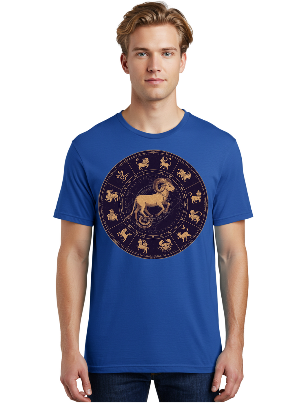 Aries-Zodiac-Circle Men'S Graphic Tee, 100% Cotton, Comfortable Casual Summer Wear, Machine Washable, Vintage Camera, Old Camera, Antique Camera, Black Camera, Classic Photography, Photography Equipment, Nostalgic Device, Film Camera, Bal715