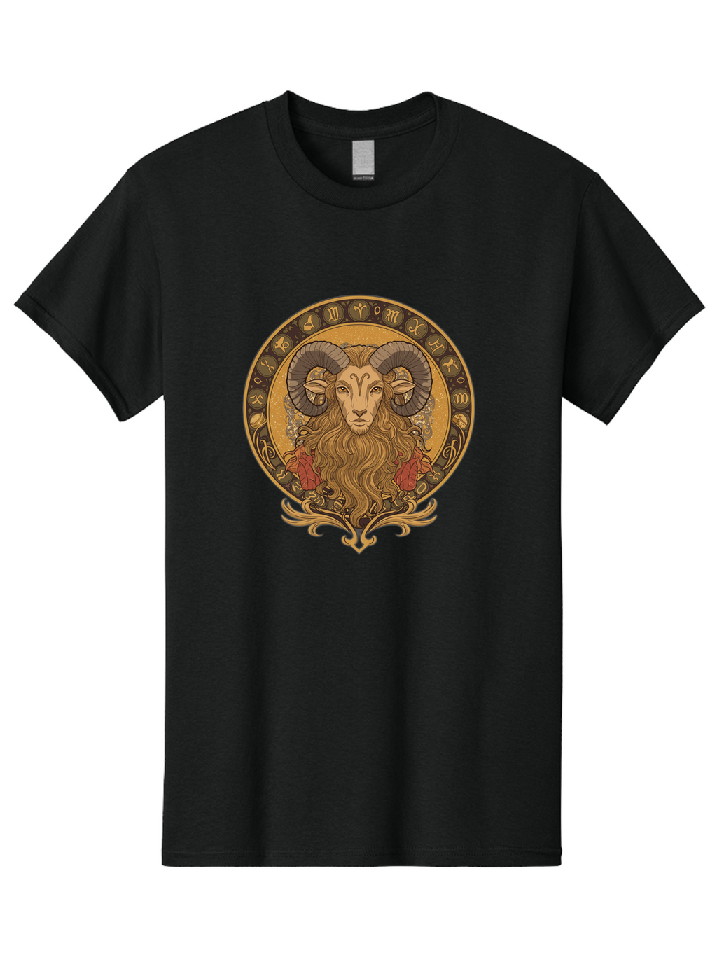 Aries-Zodiac-Sign-1 Men'S Graphic Tee, 100% Cotton, Comfortable Casual Summer Wear, Machine Washable, Vintage Camera, Old Camera, Antique Camera, Black Camera, Classic Photography, Photography Equipment, Nostalgic Device, Film Camera, Bal716