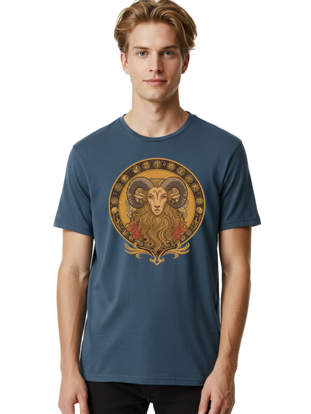 Aries-Zodiac-Sign-1 Men'S Graphic Tee, 100% Cotton, Comfortable Casual Summer Wear, Machine Washable, Vintage Camera, Old Camera, Antique Camera, Black Camera, Classic Photography, Photography Equipment, Nostalgic Device, Film Camera, Bal716