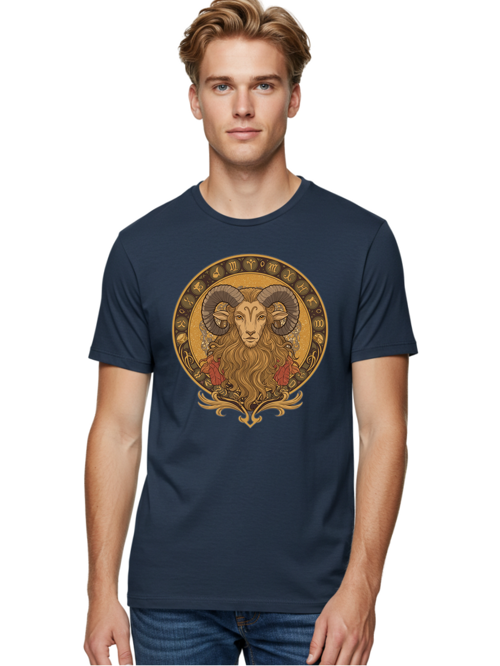 Aries-Zodiac-Sign-1 Men'S Graphic Tee, 100% Cotton, Comfortable Casual Summer Wear, Machine Washable, Vintage Camera, Old Camera, Antique Camera, Black Camera, Classic Photography, Photography Equipment, Nostalgic Device, Film Camera, Bal716