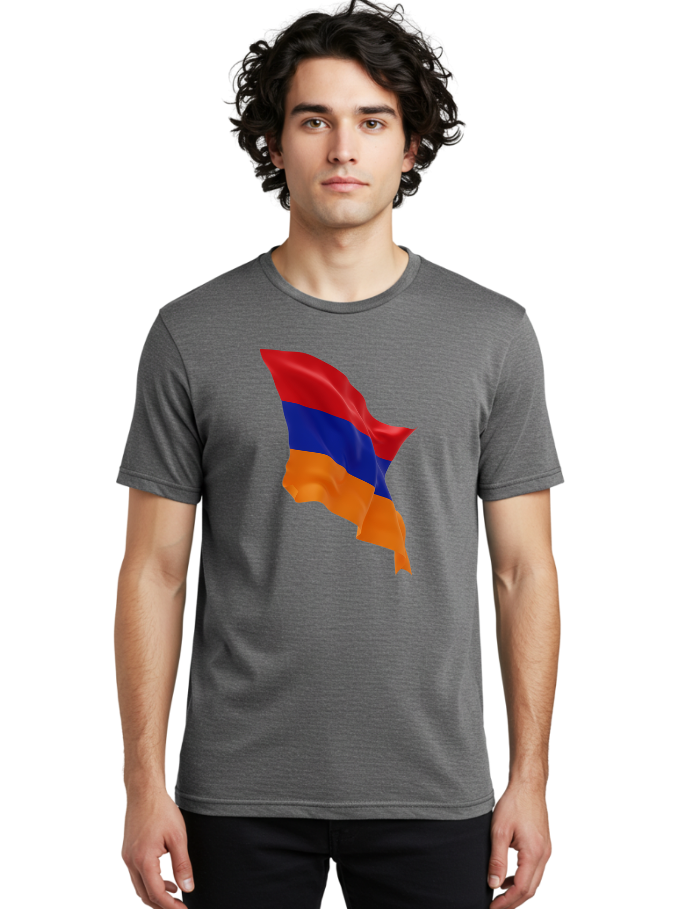 Armenia-Flag Men'S Graphic Tee, 100% Cotton, Comfortable Casual Summer Wear, Machine Washable, Vintage Camera, Old Camera, Antique Camera, Black Camera, Classic Photography, Photography Equipment, Nostalgic Device, Film Camera, Camera Art Bal719