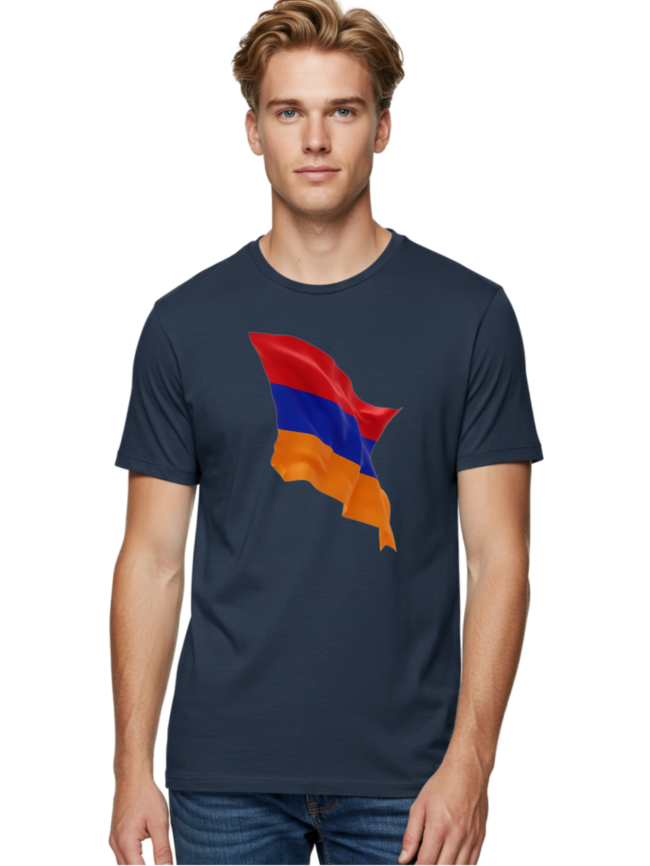 Armenia-Flag Men'S Graphic Tee, 100% Cotton, Comfortable Casual Summer Wear, Machine Washable, Vintage Camera, Old Camera, Antique Camera, Black Camera, Classic Photography, Photography Equipment, Nostalgic Device, Film Camera, Camera Art Bal719