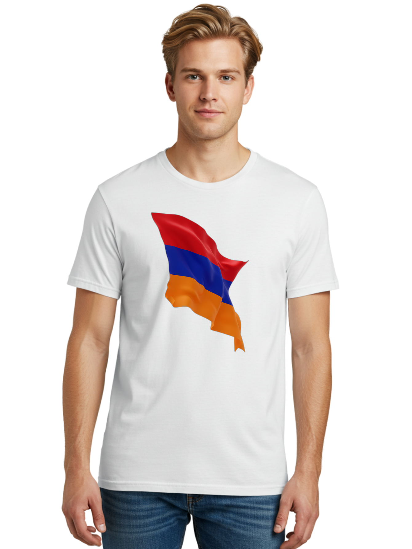 Armenia-Flag Men'S Graphic Tee, 100% Cotton, Comfortable Casual Summer Wear, Machine Washable, Vintage Camera, Old Camera, Antique Camera, Black Camera, Classic Photography, Photography Equipment, Nostalgic Device, Film Camera, Camera Art Bal719