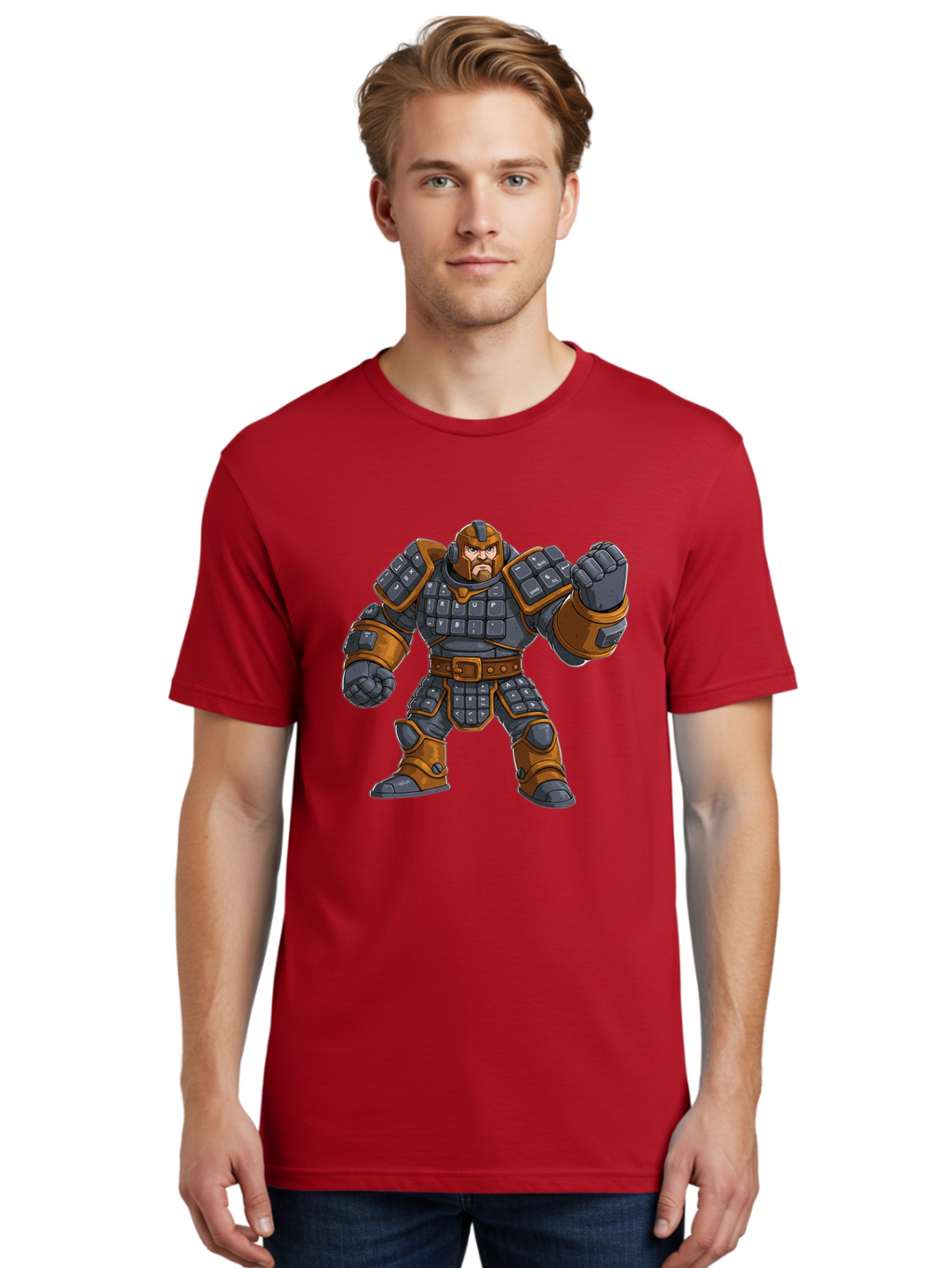 Armored-Character Men'S Graphic Tee, 100% Cotton, Comfortable Casual Summer Wear, Machine Washable, Vintage Camera, Old Camera, Antique Camera, Black Camera, Classic Photography, Photography Equipment, Nostalgic Device, Film Camera, Camera Art Bal721