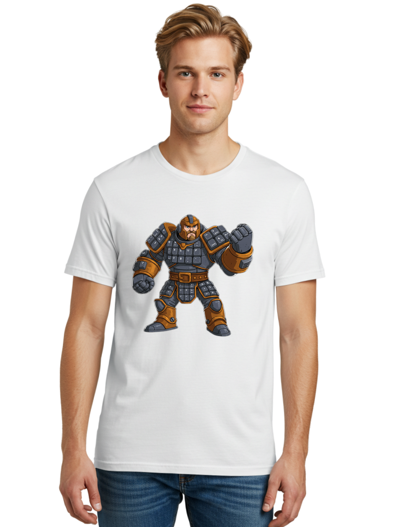 Armored-Character Men'S Graphic Tee, 100% Cotton, Comfortable Casual Summer Wear, Machine Washable, Vintage Camera, Old Camera, Antique Camera, Black Camera, Classic Photography, Photography Equipment, Nostalgic Device, Film Camera, Camera Art Bal721