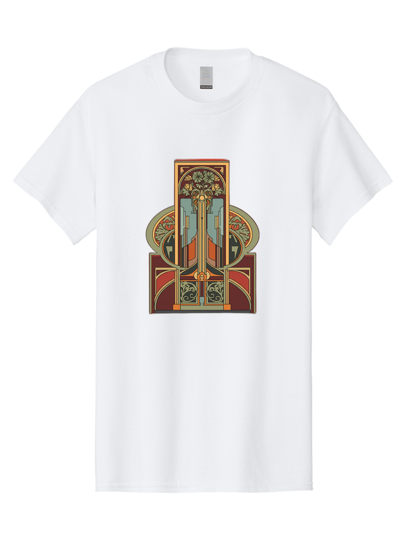 Art-Nouveau-Design Men'S Graphic Tee, 100% Cotton, Comfortable Casual Summer Wear, Machine Washable, Vintage Camera, Old Camera, Antique Camera, Black Camera, Classic Photography, Photography Equipment, Nostalgic Device, Film Camera, Bal722