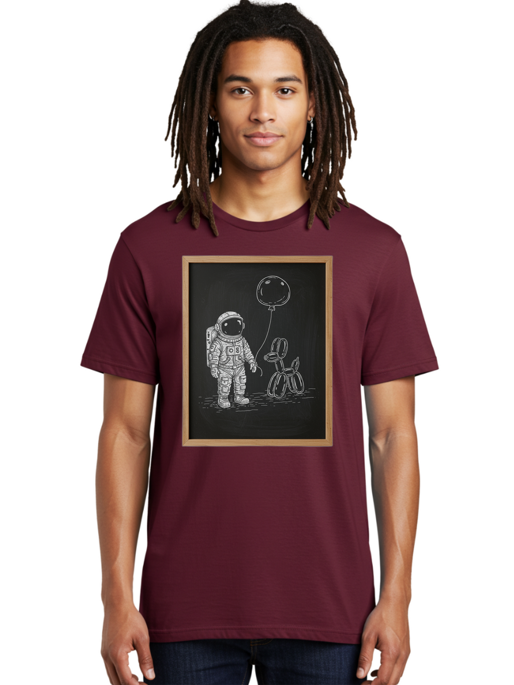 Astronaut-And-Balloon-Dog-1 Men'S Graphic Tee, 100% Cotton, Comfortable Casual Summer Wear, Machine Washable, Vintage Camera, Old Camera, Antique Camera, Black Camera, Classic Photography, Photography Equipment, Nostalgic Device, Film Camera, Bal723