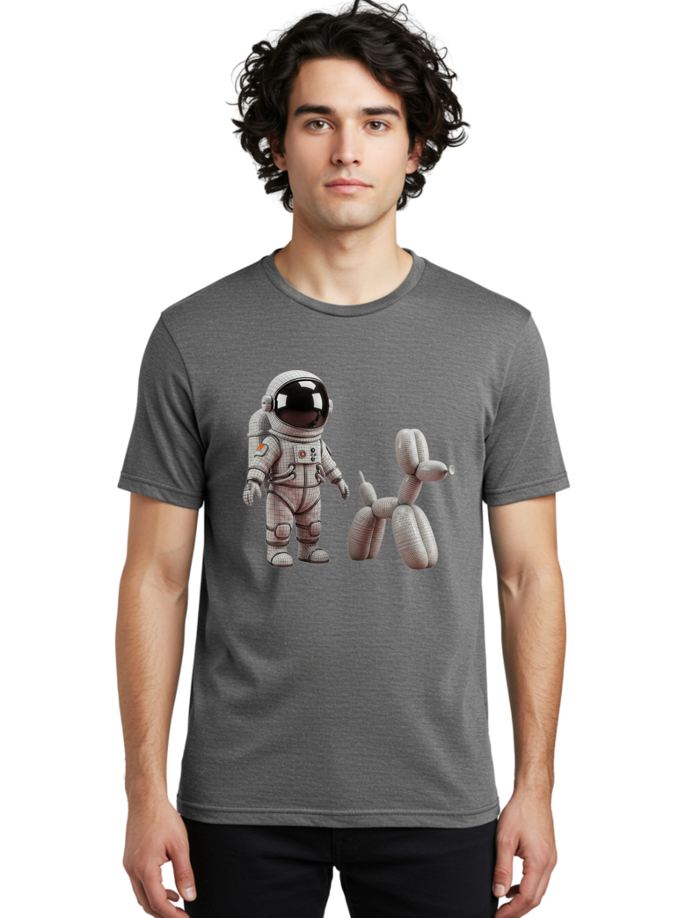 Astronaut-And-Balloon-Dog Men'S Graphic Tee, 100% Cotton, Comfortable Casual Summer Wear, Machine Washable, Vintage Camera, Old Camera, Antique Camera, Black Camera, Classic Photography, Photography Equipment, Nostalgic Device, Film Camera, Bal724