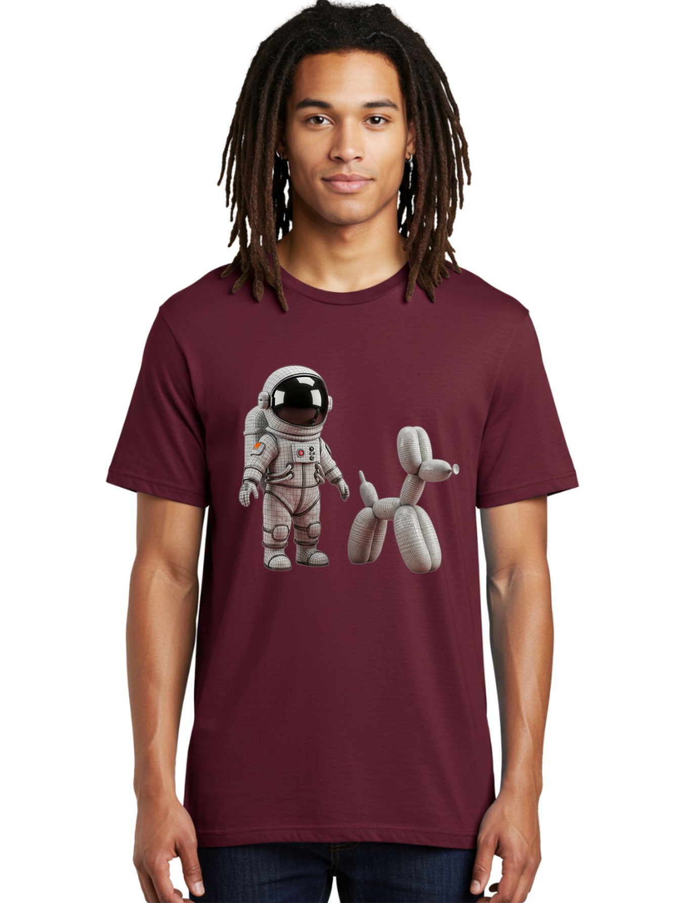 Astronaut-And-Balloon-Dog Men'S Graphic Tee, 100% Cotton, Comfortable Casual Summer Wear, Machine Washable, Vintage Camera, Old Camera, Antique Camera, Black Camera, Classic Photography, Photography Equipment, Nostalgic Device, Film Camera, Bal724
