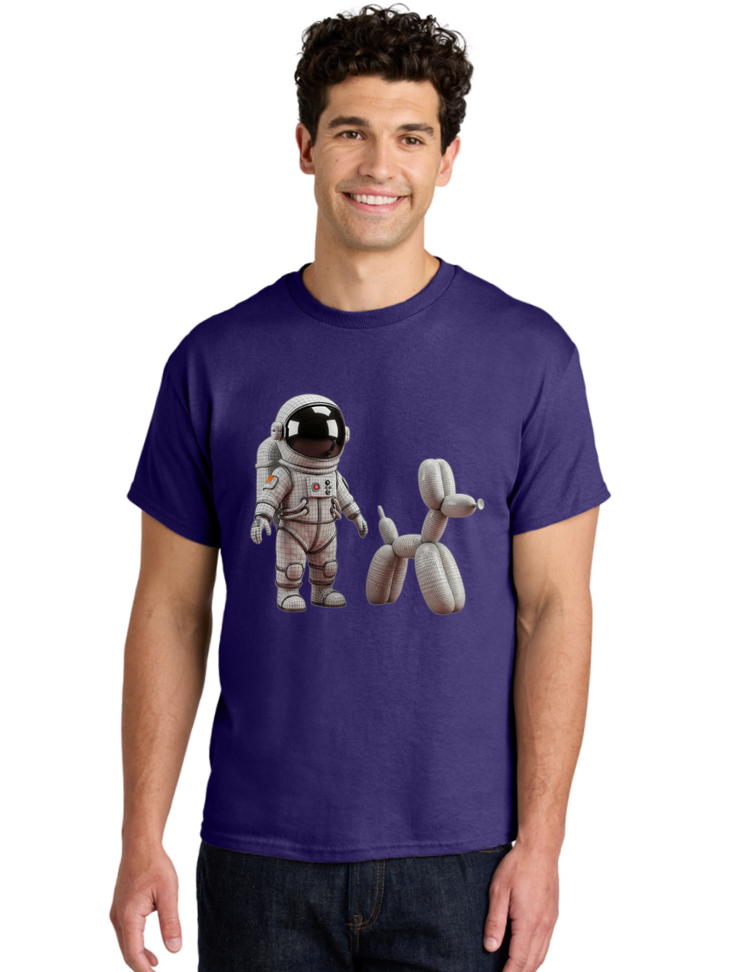 Astronaut-And-Balloon-Dog Men'S Graphic Tee, 100% Cotton, Comfortable Casual Summer Wear, Machine Washable, Vintage Camera, Old Camera, Antique Camera, Black Camera, Classic Photography, Photography Equipment, Nostalgic Device, Film Camera, Bal724