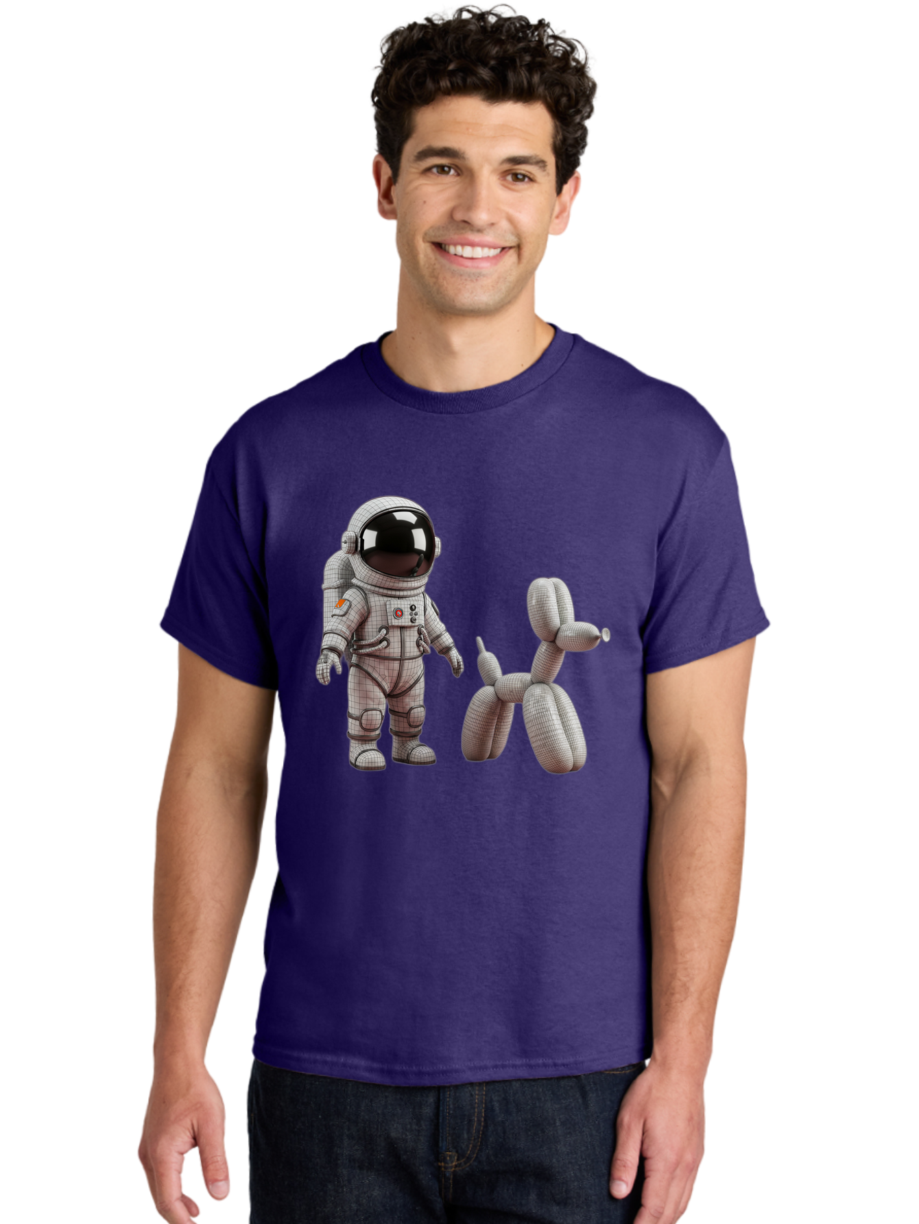 Astronaut-And-Balloon-Dog Men'S Graphic Tee, 100% Cotton, Comfortable Casual Summer Wear, Machine Washable, Vintage Camera, Old Camera, Antique Camera, Black Camera, Classic Photography, Photography Equipment, Nostalgic Device, Film Camera, Bal724