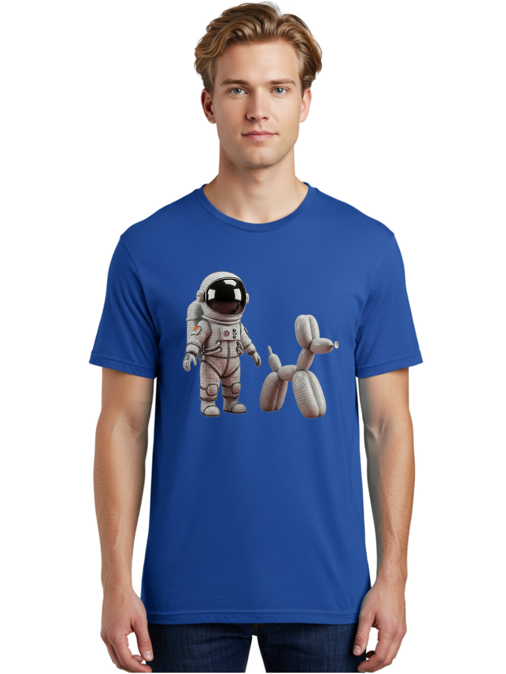 Astronaut-And-Balloon-Dog Men'S Graphic Tee, 100% Cotton, Comfortable Casual Summer Wear, Machine Washable, Vintage Camera, Old Camera, Antique Camera, Black Camera, Classic Photography, Photography Equipment, Nostalgic Device, Film Camera, Bal724