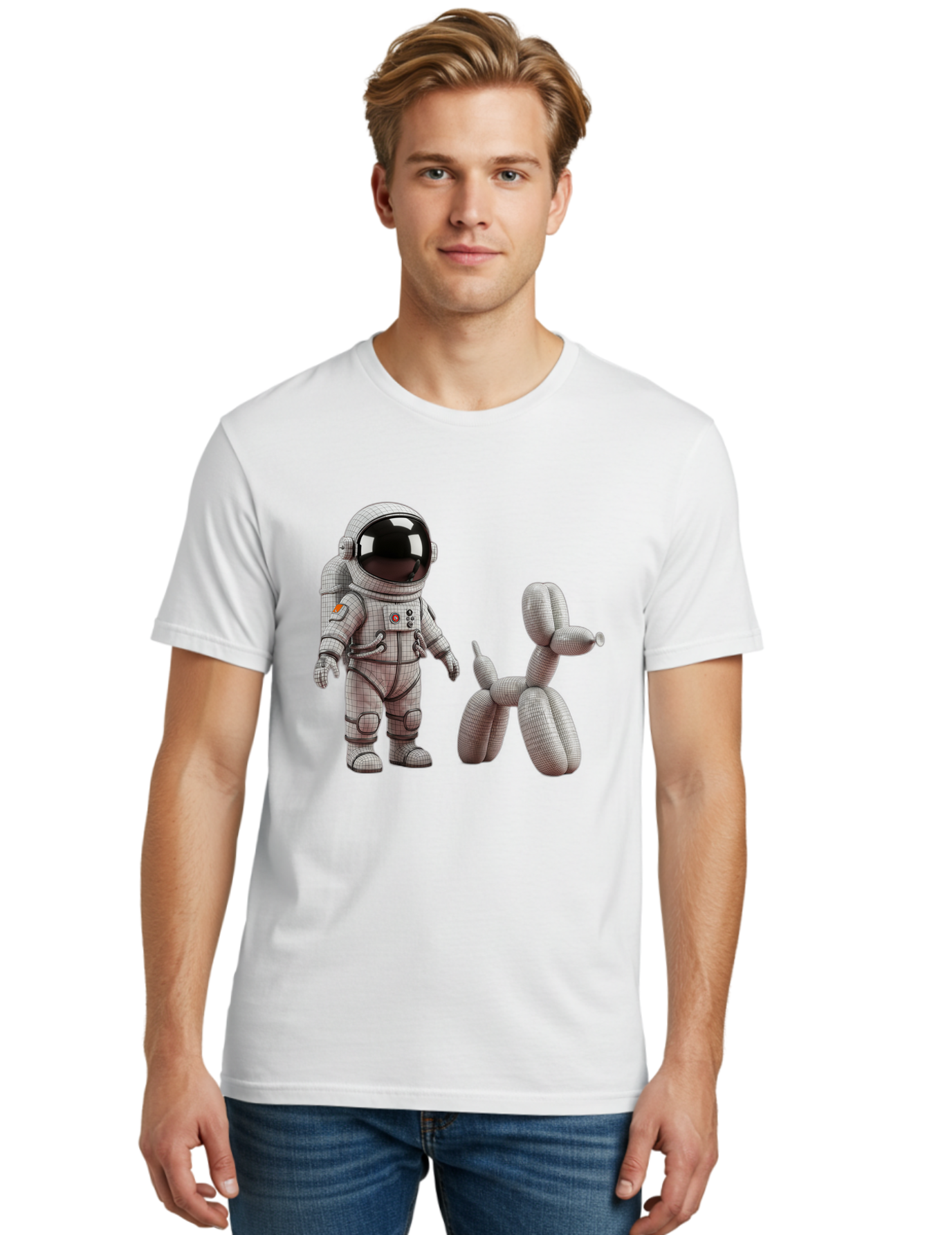 Astronaut-And-Balloon-Dog Men'S Graphic Tee, 100% Cotton, Comfortable Casual Summer Wear, Machine Washable, Vintage Camera, Old Camera, Antique Camera, Black Camera, Classic Photography, Photography Equipment, Nostalgic Device, Film Camera, Bal724