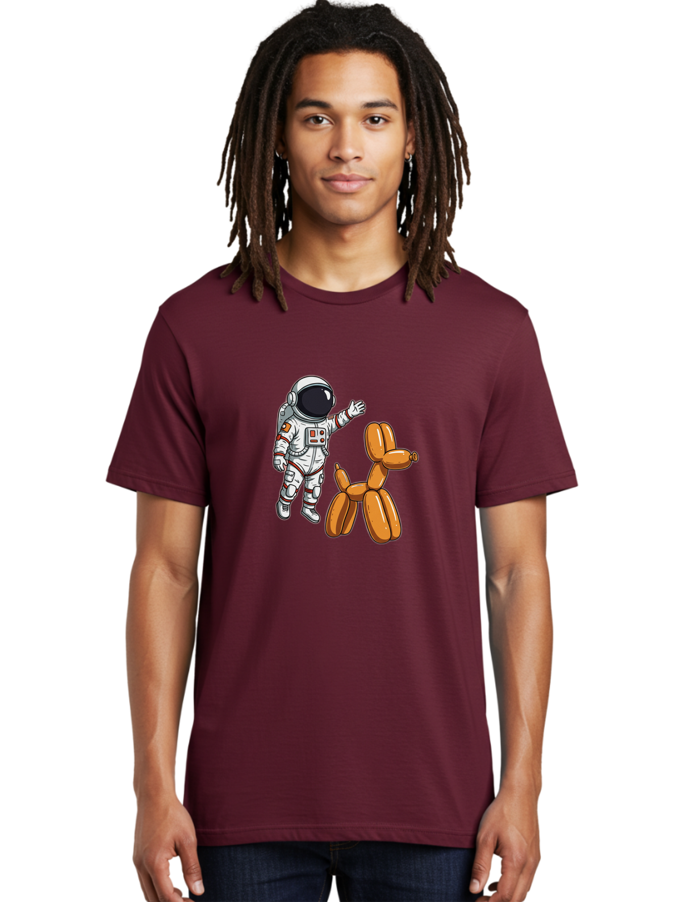 Astronaut-And-Dog Men'S Graphic Tee, 100% Cotton, Comfortable Casual Summer Wear, Machine Washable, Vintage Camera, Old Camera, Antique Camera, Black Camera, Classic Photography, Photography Equipment, Nostalgic Device, Film Camera, Camera Art Bal725
