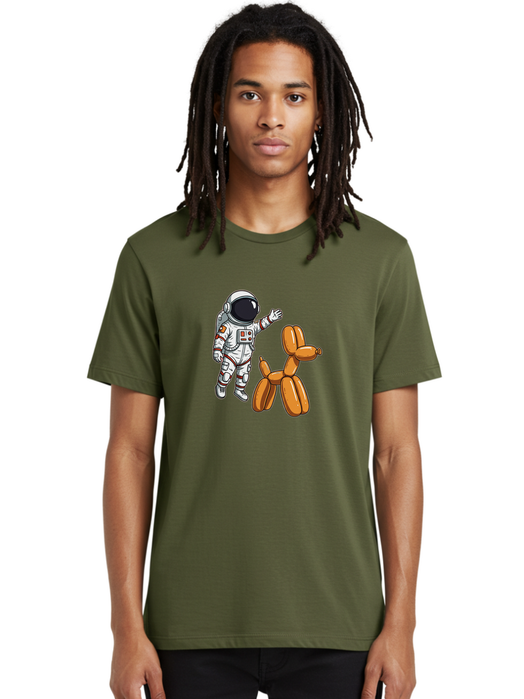 Astronaut-And-Dog Men'S Graphic Tee, 100% Cotton, Comfortable Casual Summer Wear, Machine Washable, Vintage Camera, Old Camera, Antique Camera, Black Camera, Classic Photography, Photography Equipment, Nostalgic Device, Film Camera, Camera Art Bal725