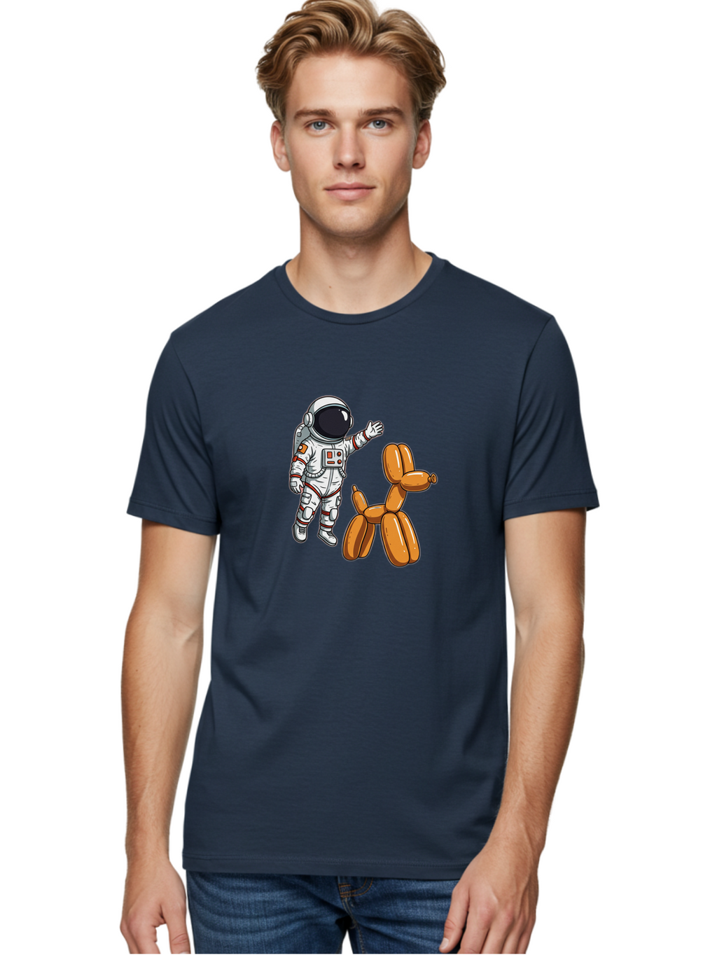 Astronaut-And-Dog Men'S Graphic Tee, 100% Cotton, Comfortable Casual Summer Wear, Machine Washable, Vintage Camera, Old Camera, Antique Camera, Black Camera, Classic Photography, Photography Equipment, Nostalgic Device, Film Camera, Camera Art Bal725