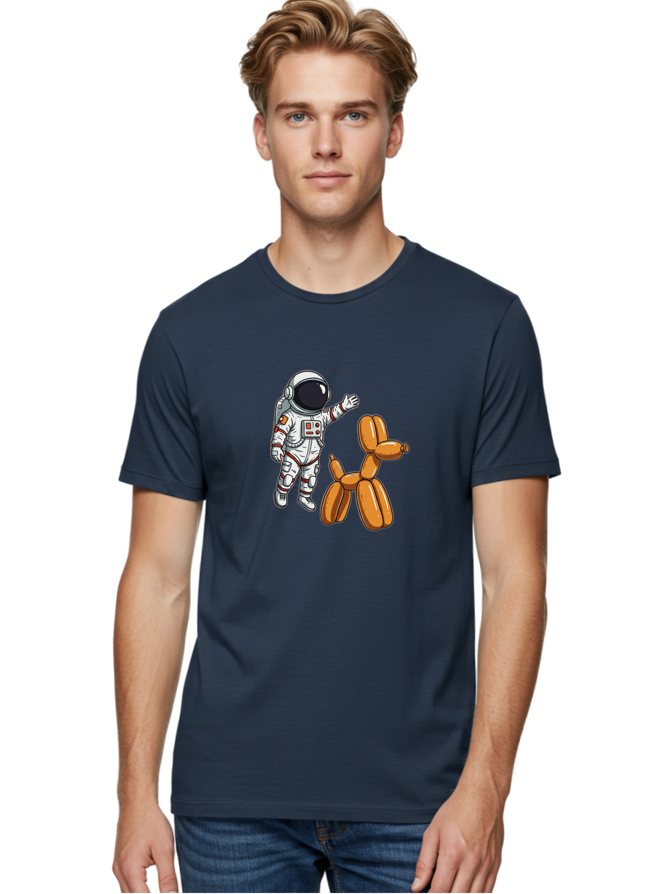 Astronaut-And-Dog Men'S Graphic Tee, 100% Cotton, Comfortable Casual Summer Wear, Machine Washable, Vintage Camera, Old Camera, Antique Camera, Black Camera, Classic Photography, Photography Equipment, Nostalgic Device, Film Camera, Camera Art Bal725